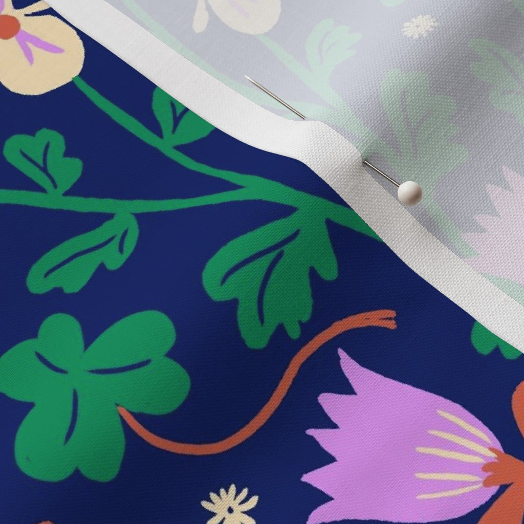 Flora Midnight Fabric