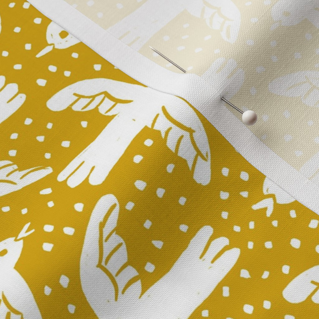Birdie Saffron Fabric