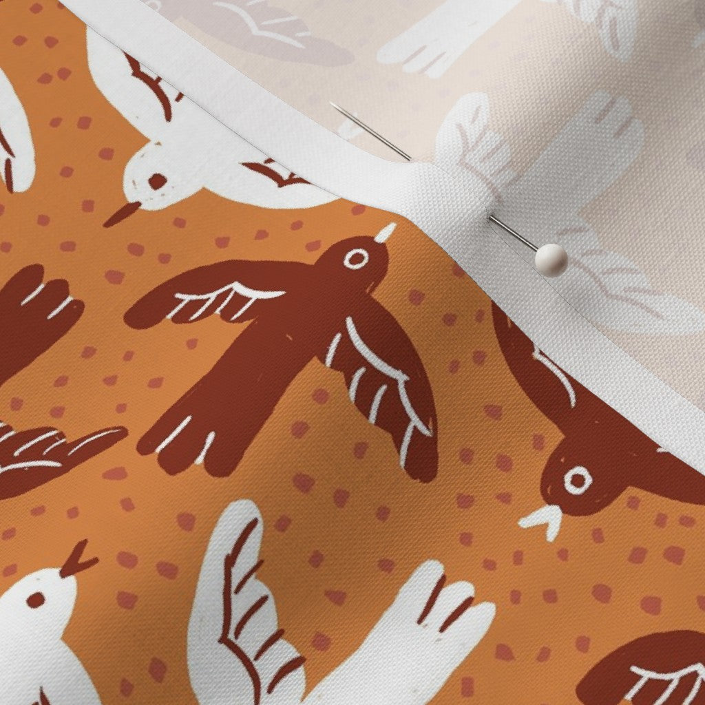 Birdie Earth Fabric