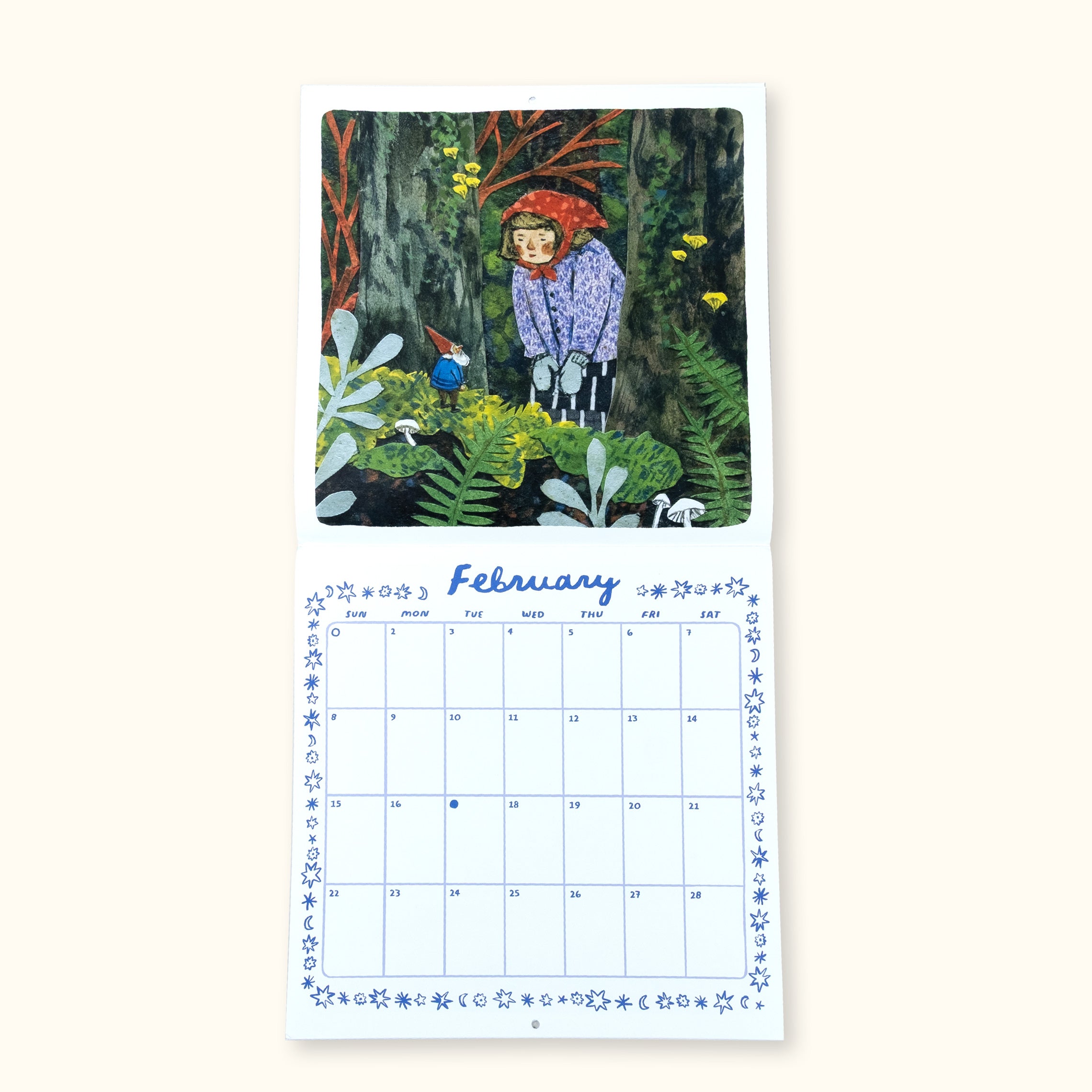 2026 Fairy Folk Wall Calendar