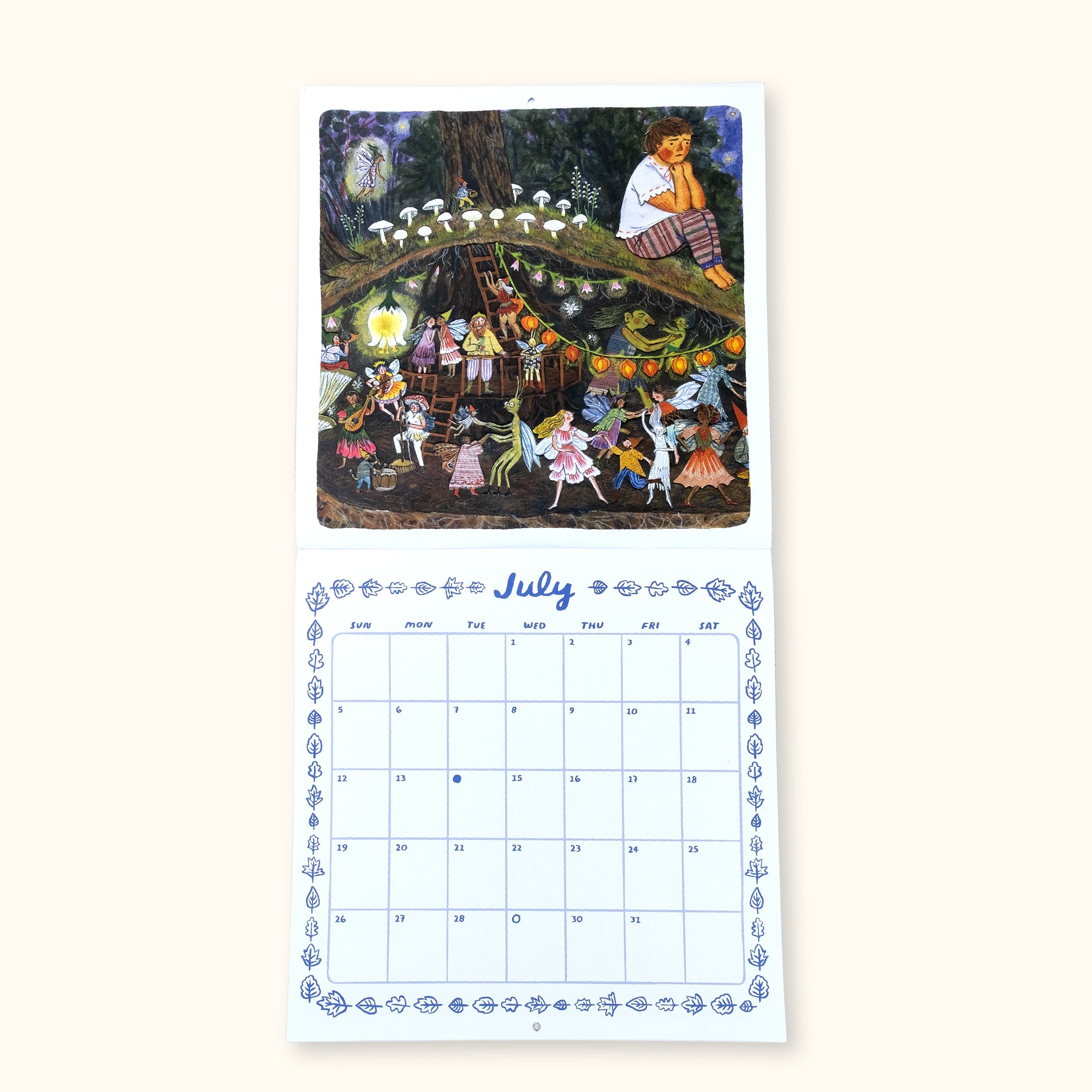 2026 Fairy Folk Wall Calendar