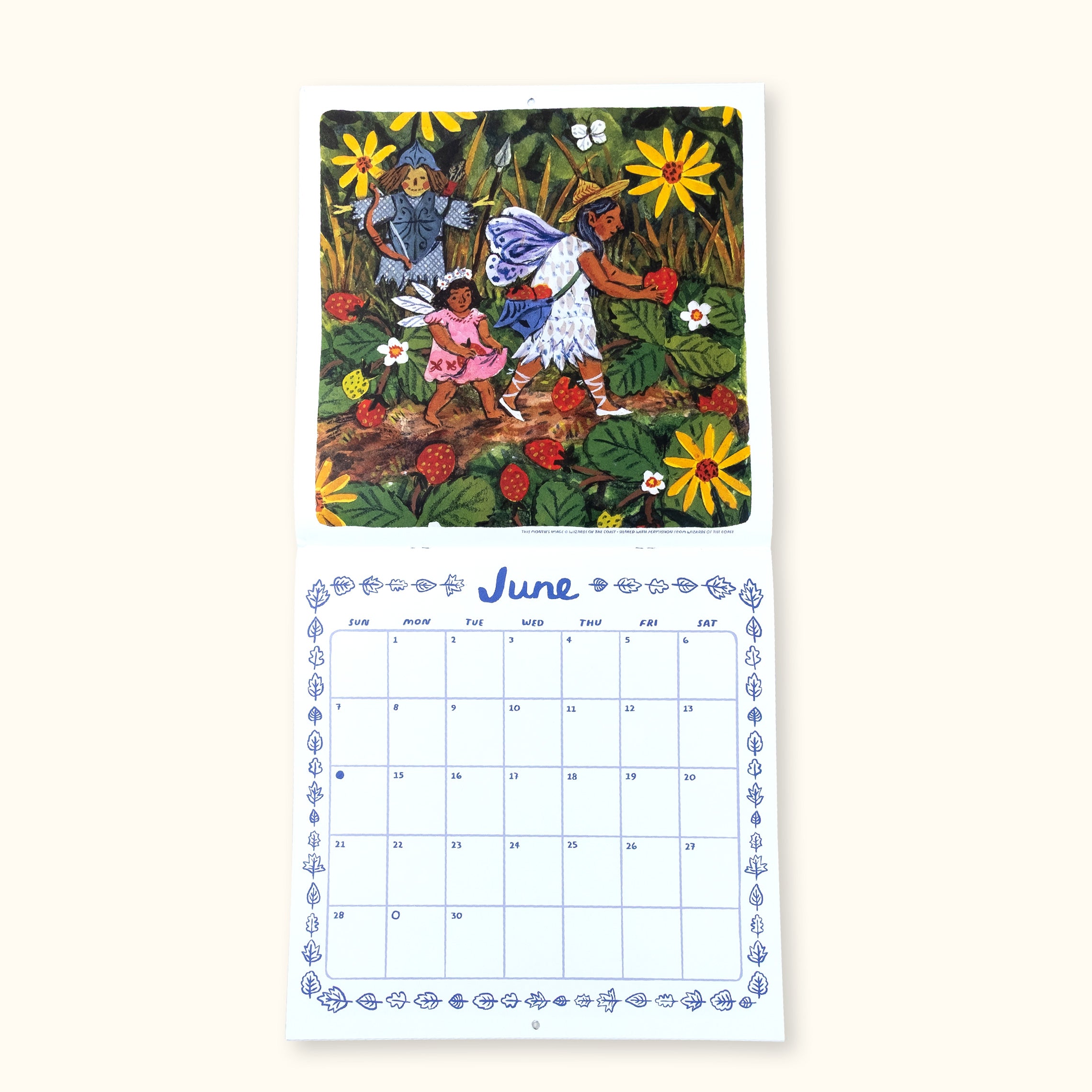 2026 Fairy Folk Wall Calendar