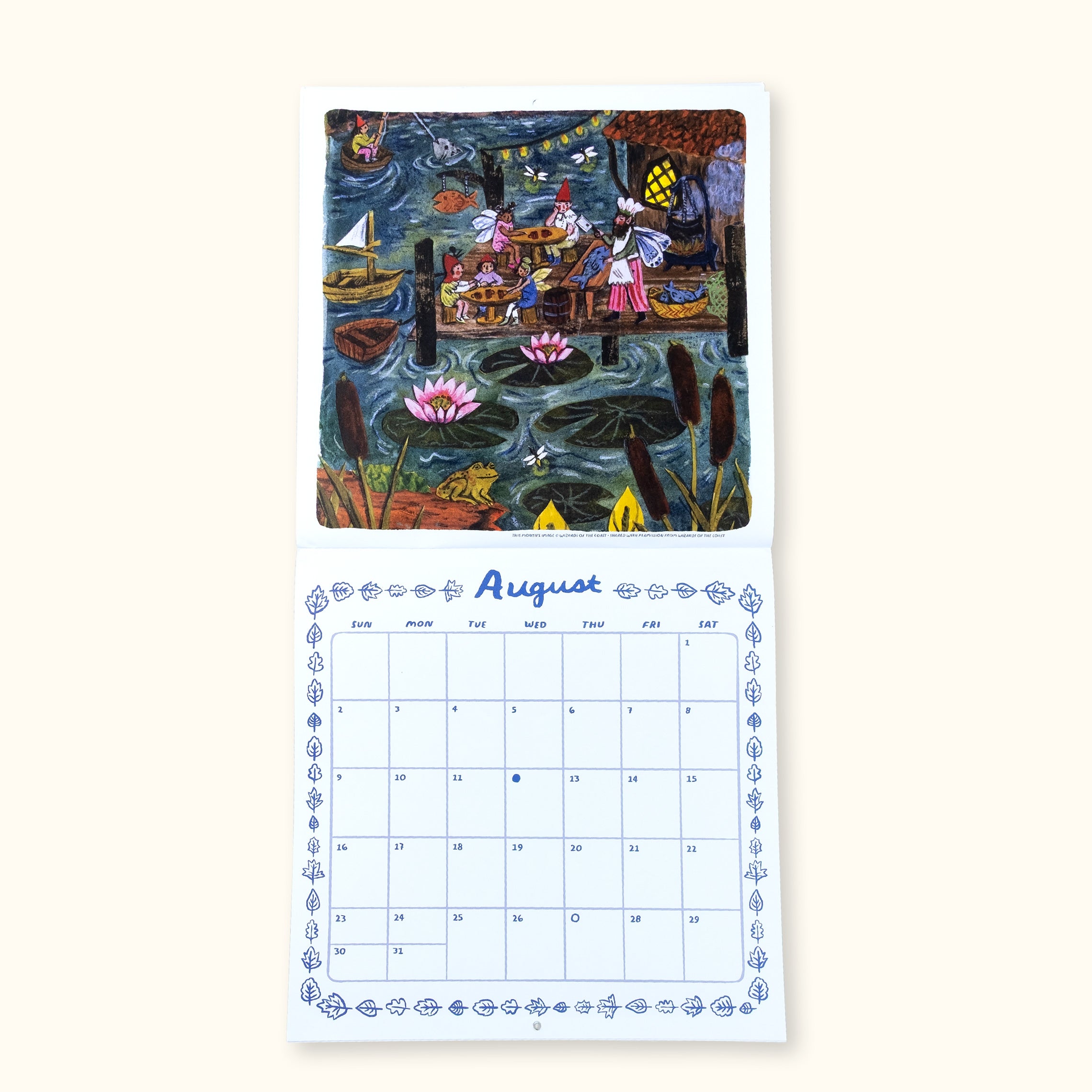 2026 Fairy Folk Wall Calendar
