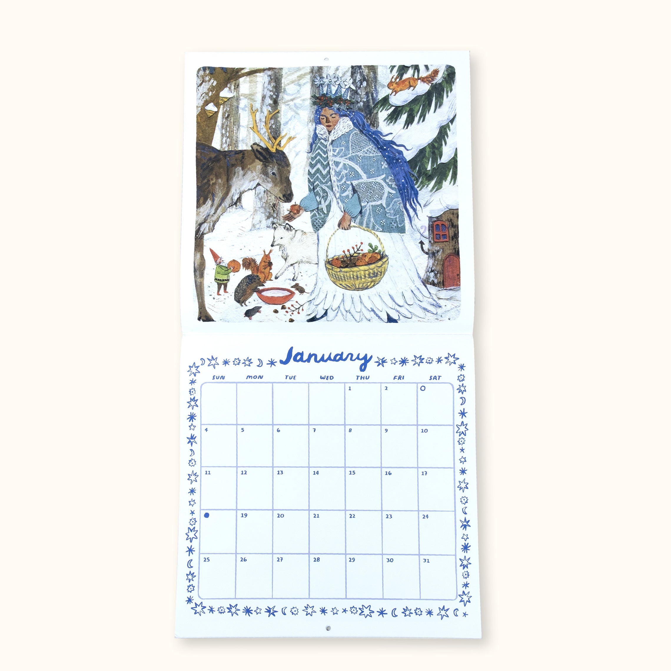 2026 Fairy Folk Wall Calendar