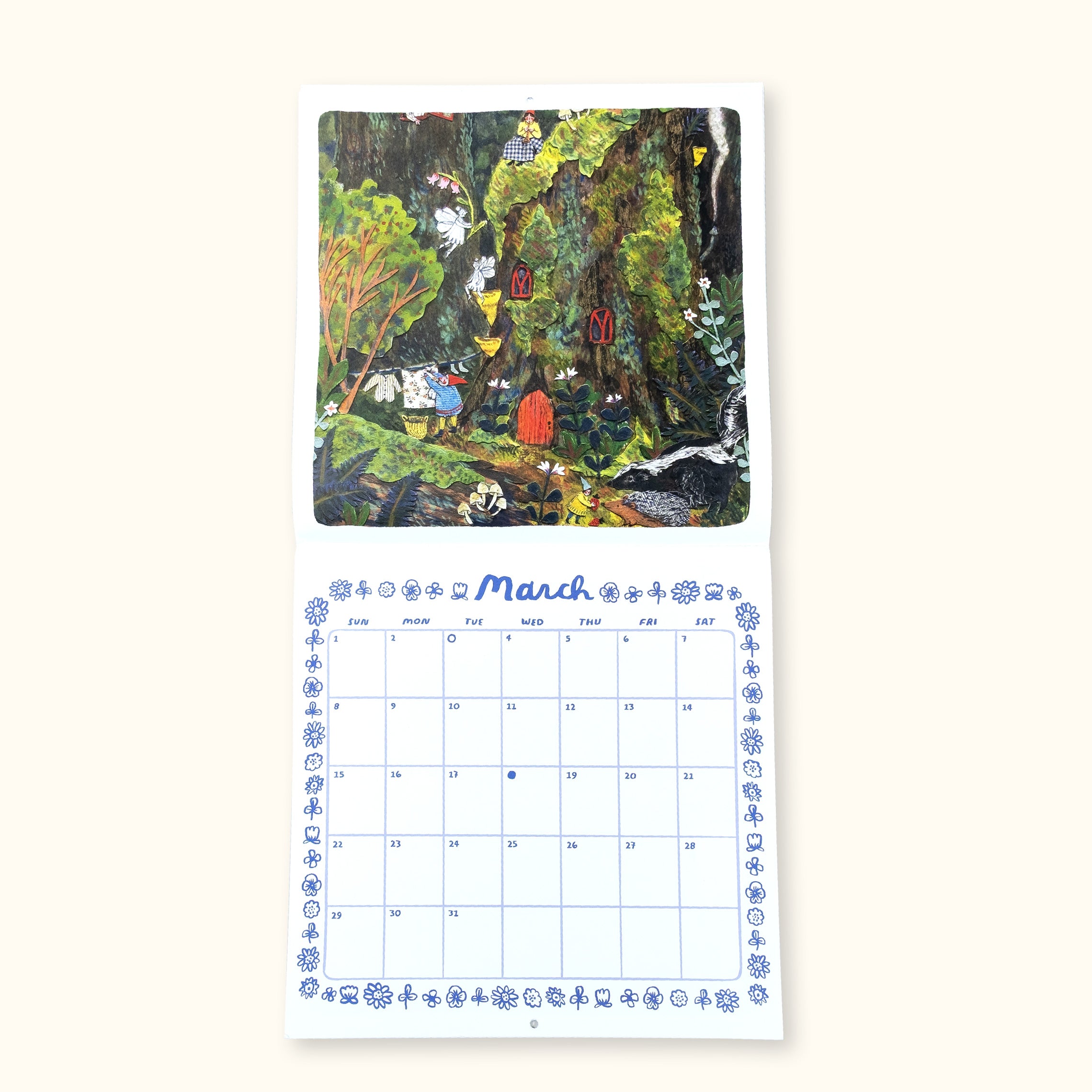 2026 Fairy Folk Wall Calendar