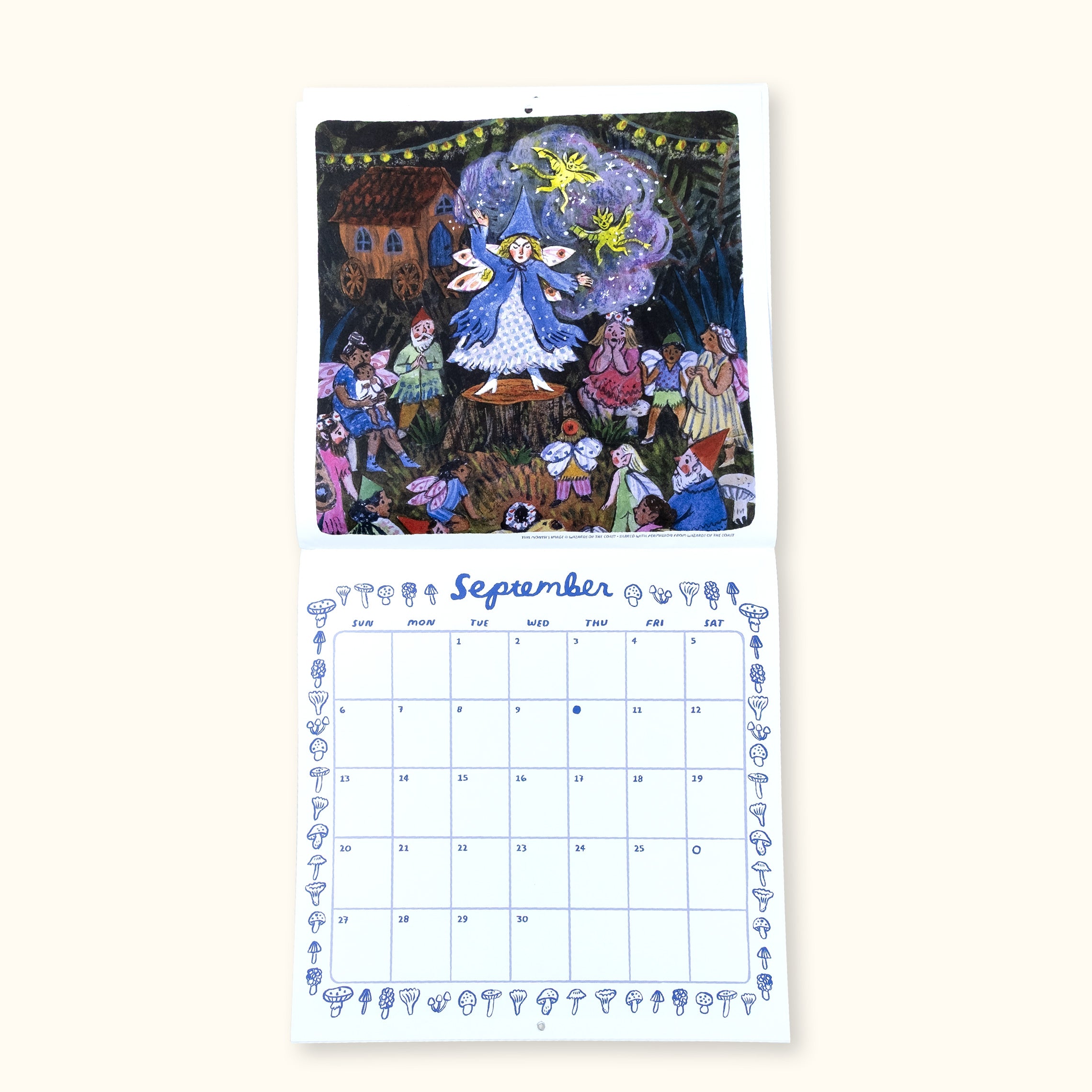2026 Fairy Folk Wall Calendar