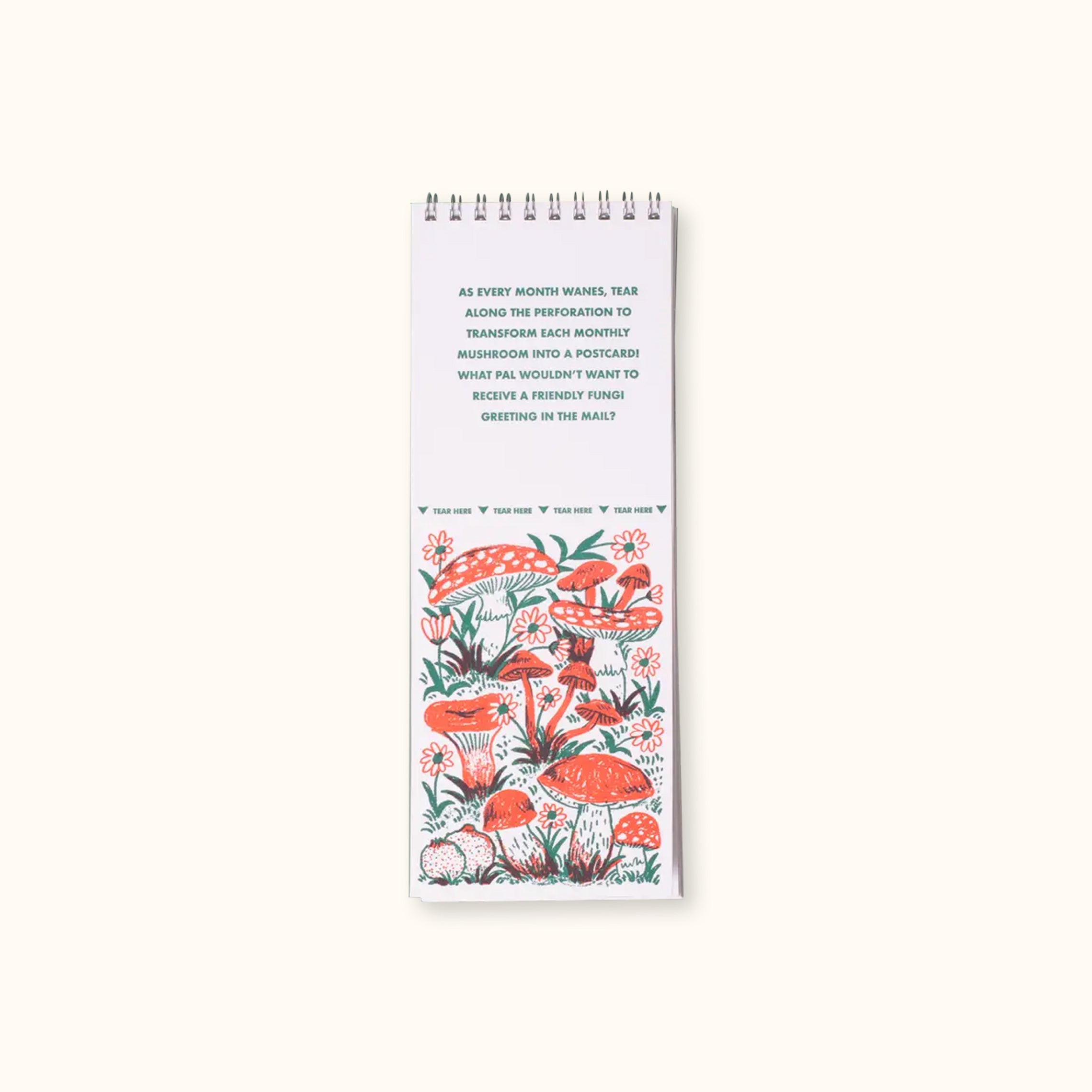 2027 Letterpress Postcard Calendar