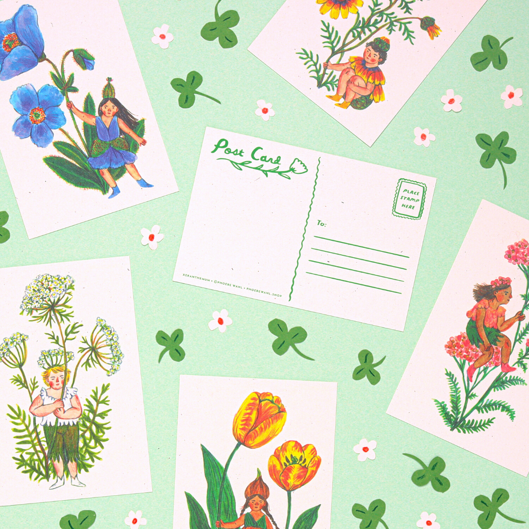 Flower Fairies Postcard Set