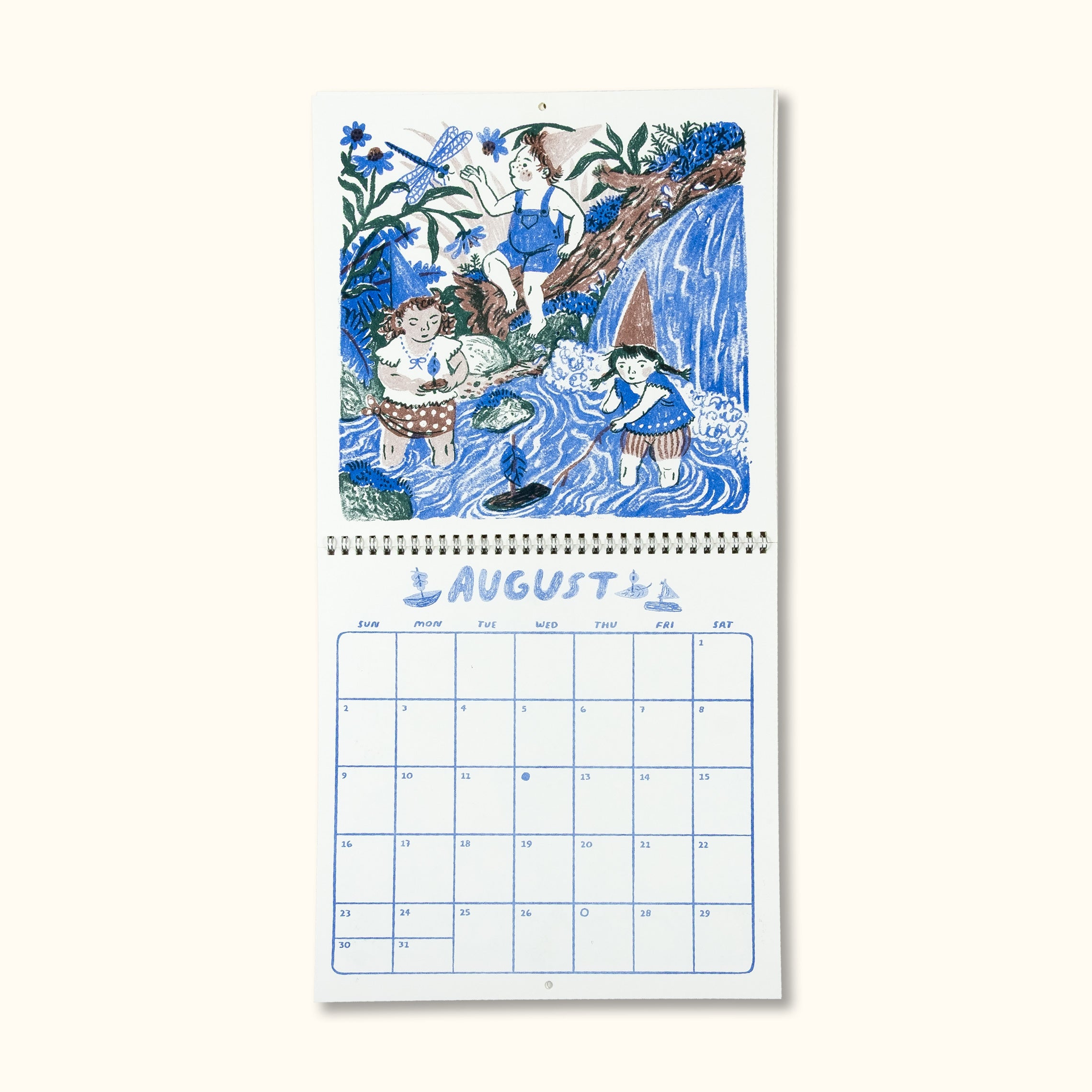 2026 Gnomes Wall Calendar