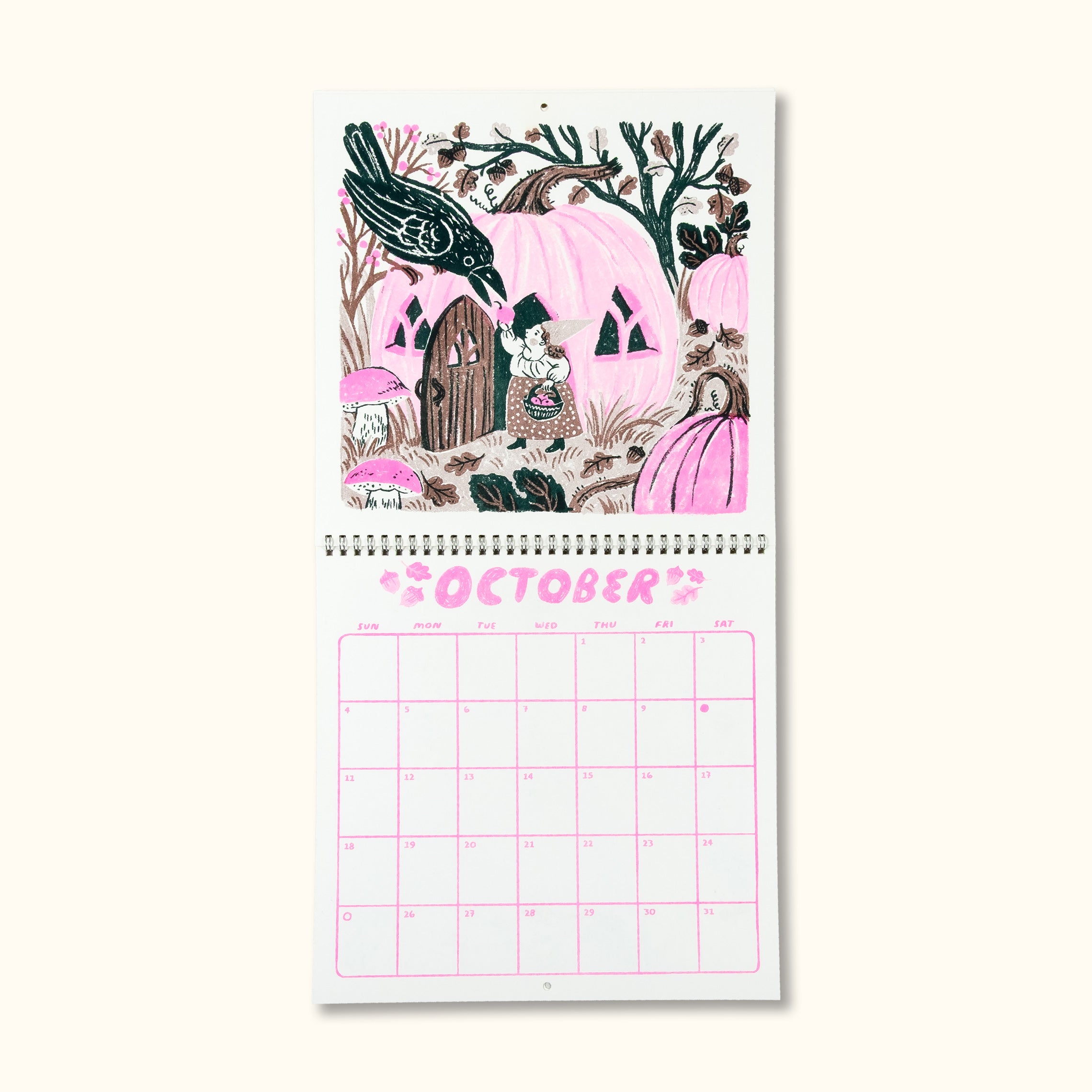 2026 Gnomes Wall Calendar
