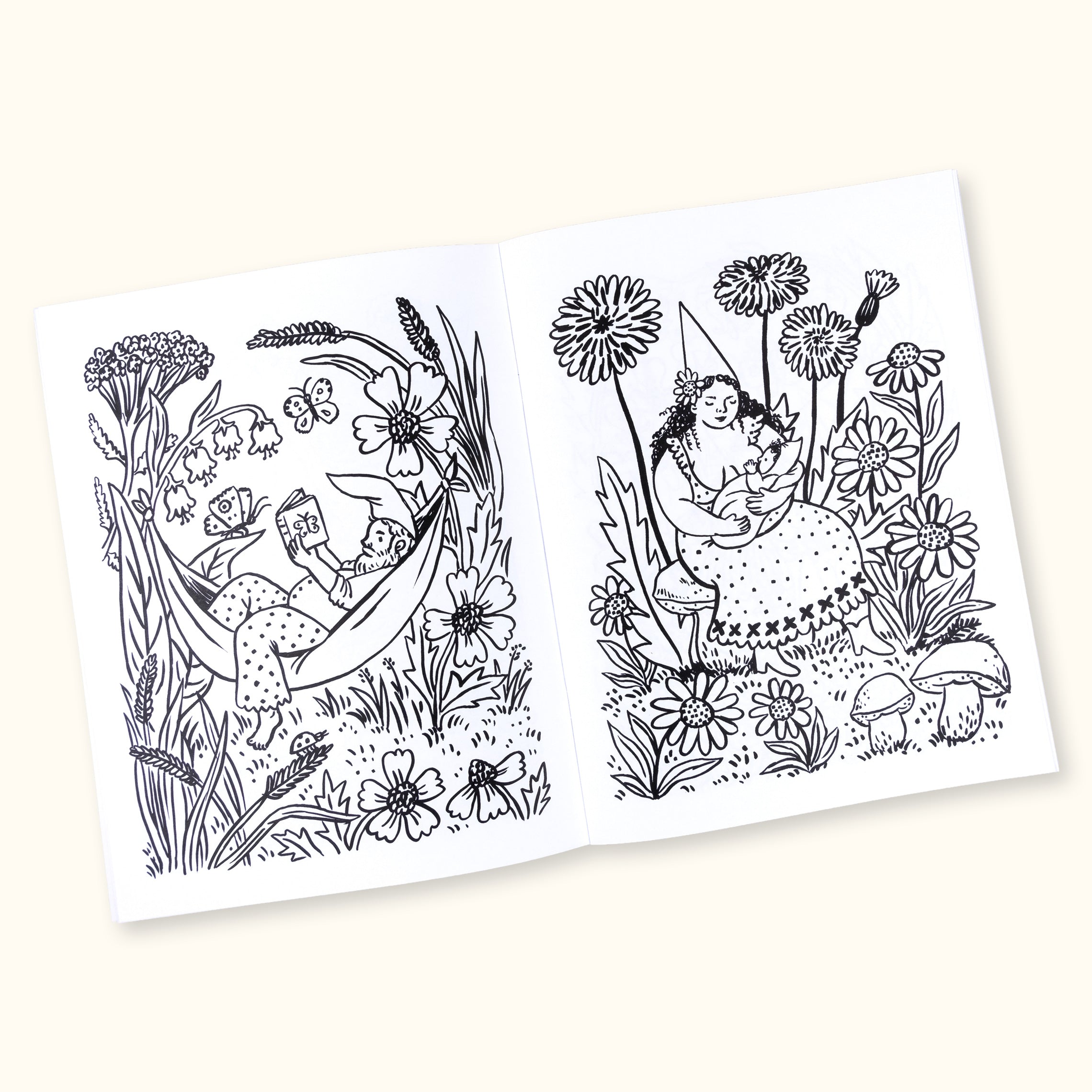 Gnomes Around The Year Coloring Book