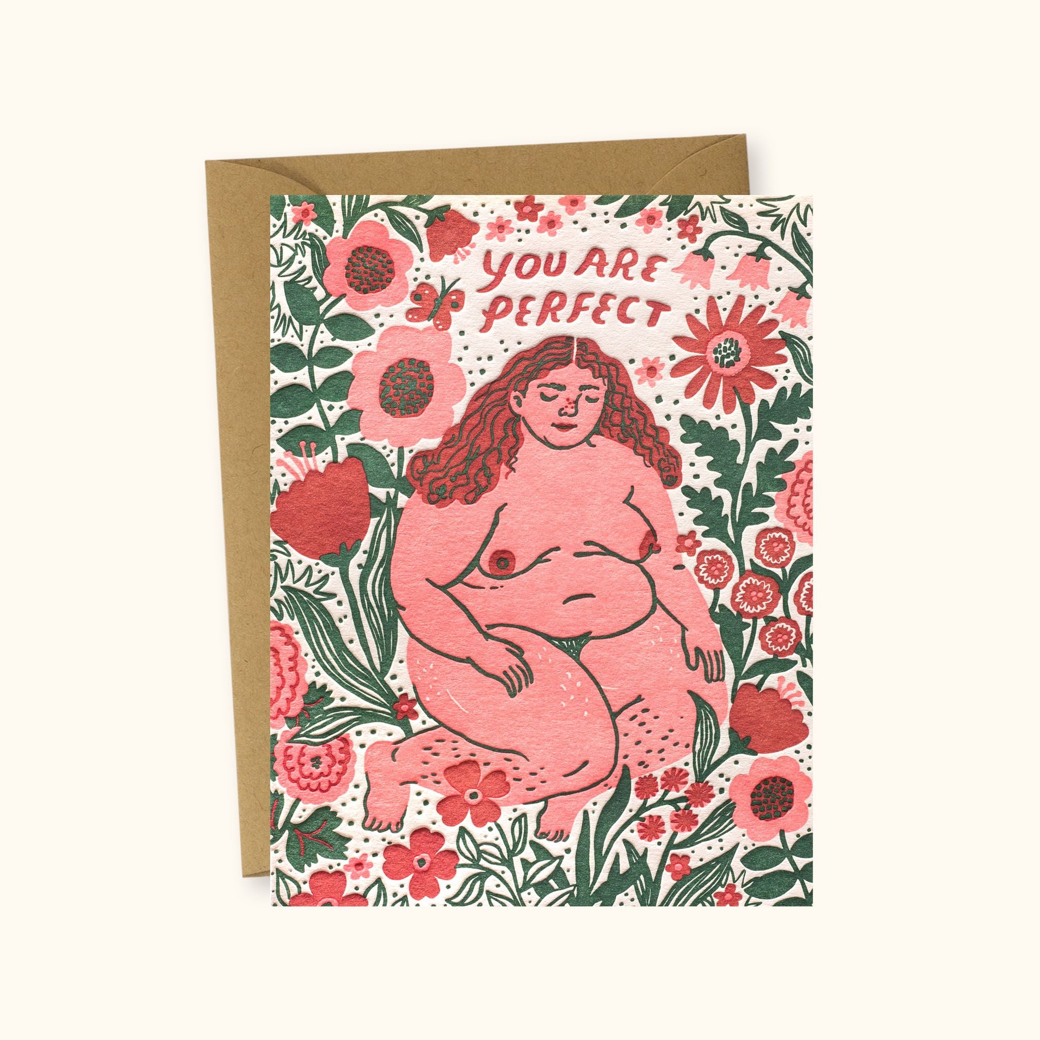 Perfect 2 Greeting Card