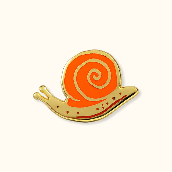 Snail Enamel Pin