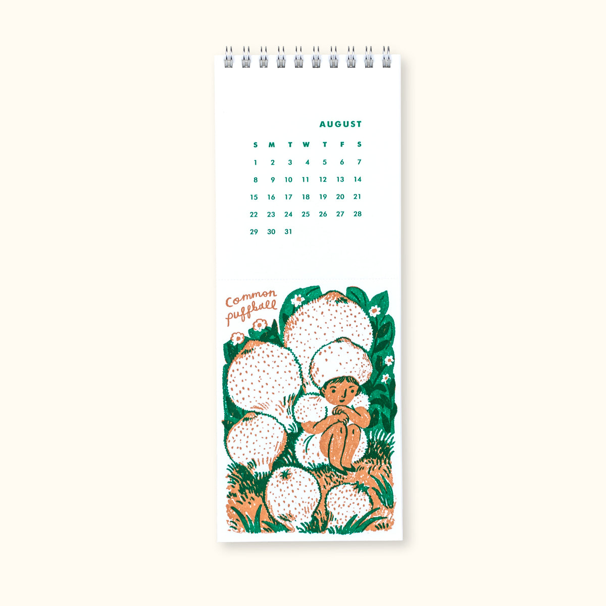 2027 Letterpress Postcard Calendar