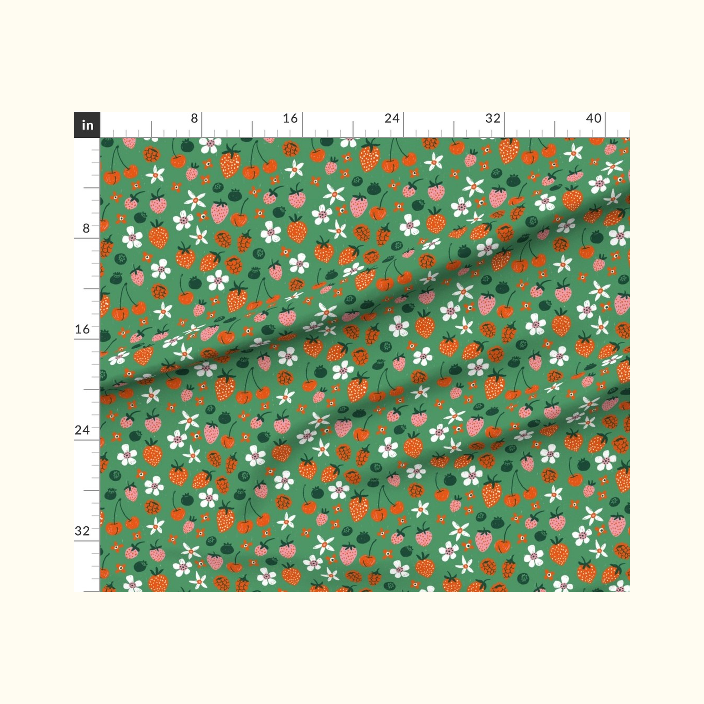 Shortcake Sage Fabric