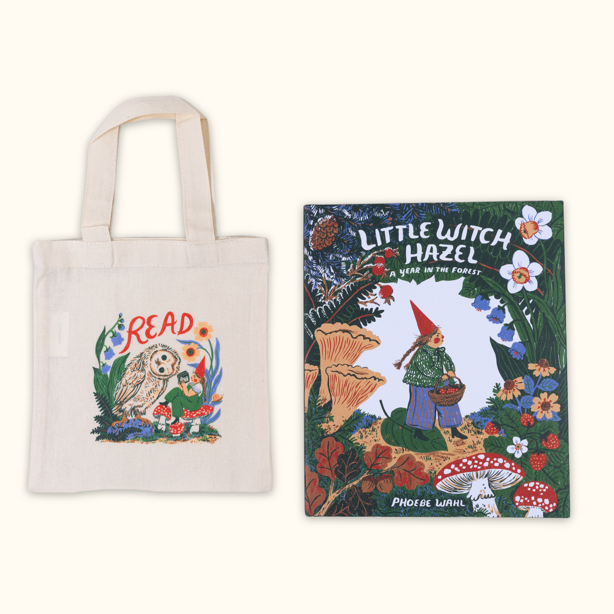Little Witch Hazel Read Mini Tote