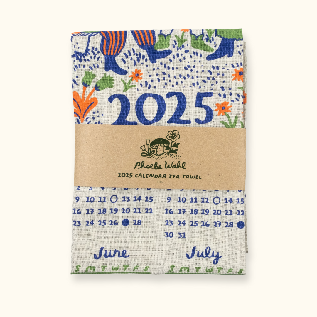 2025 Tea Towel Calendar