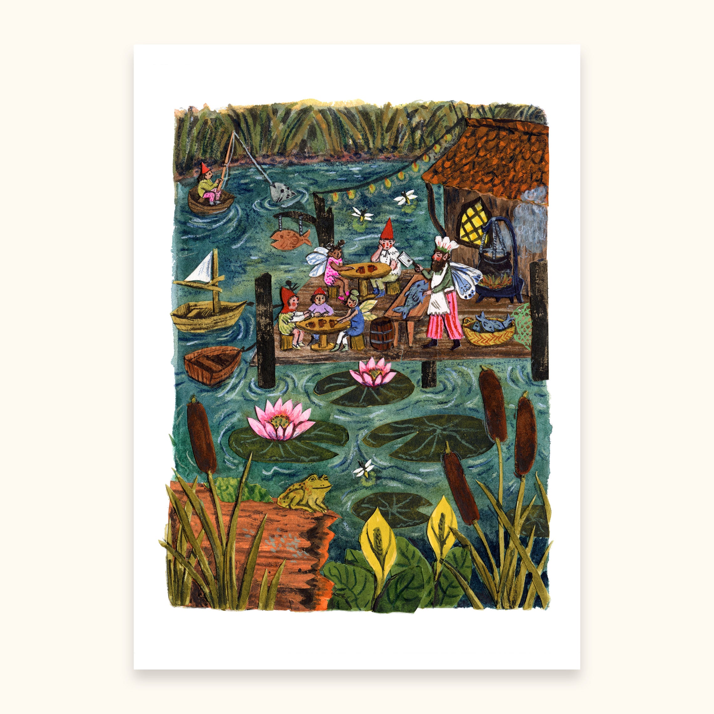 Dockside Chef Print