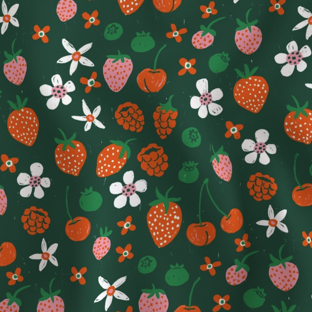 Shortcake Evergreen Fabric