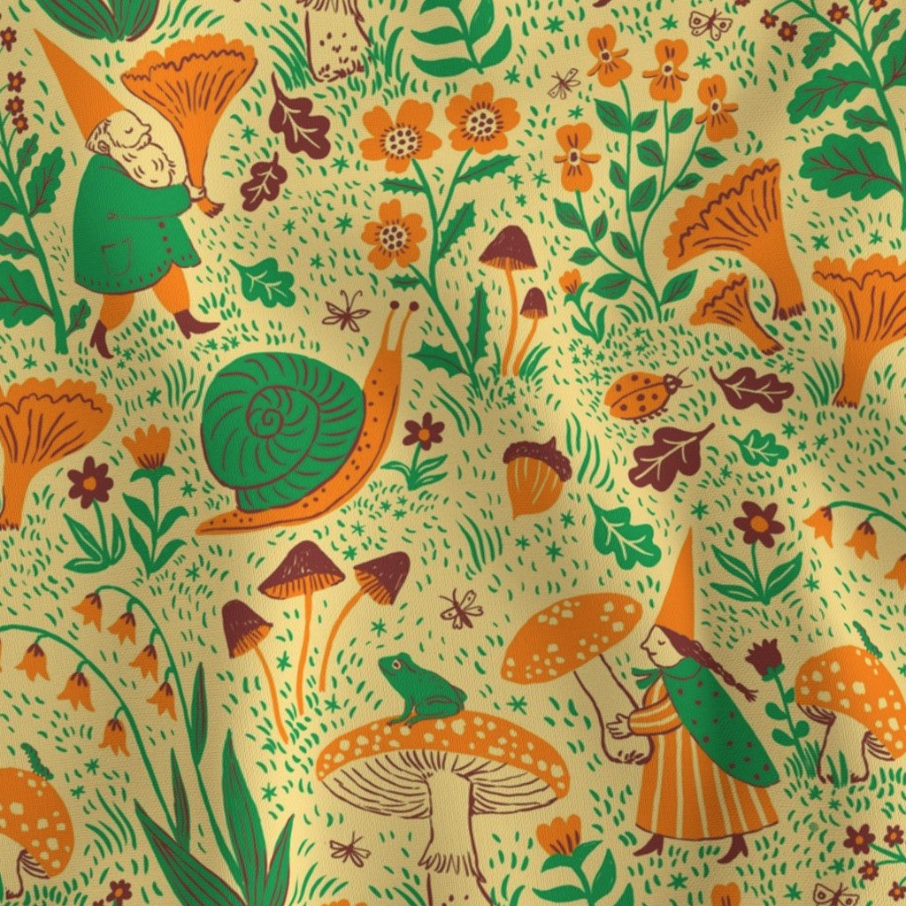 Gnomes Butter Fabric