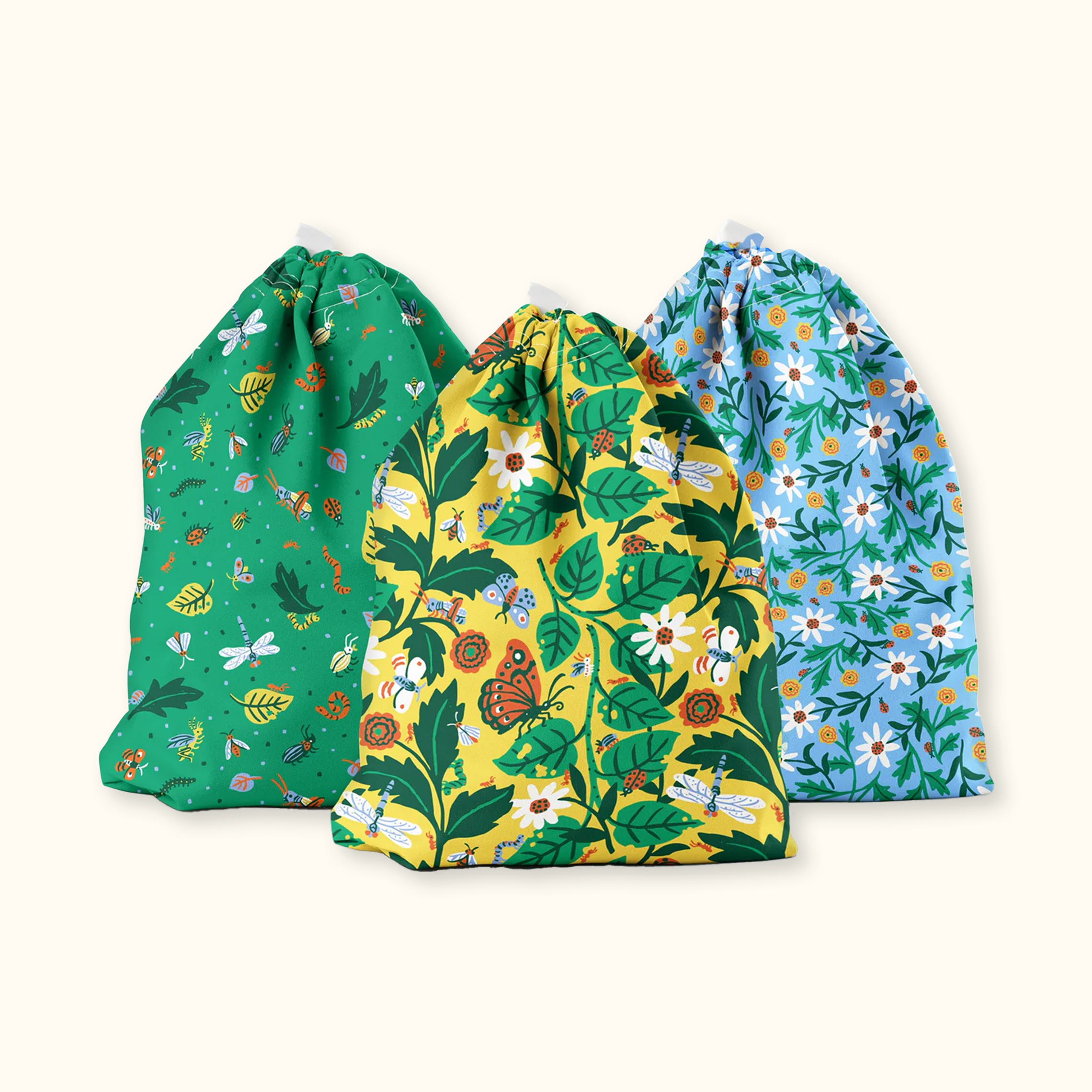 Garden Trio Ditty Bags