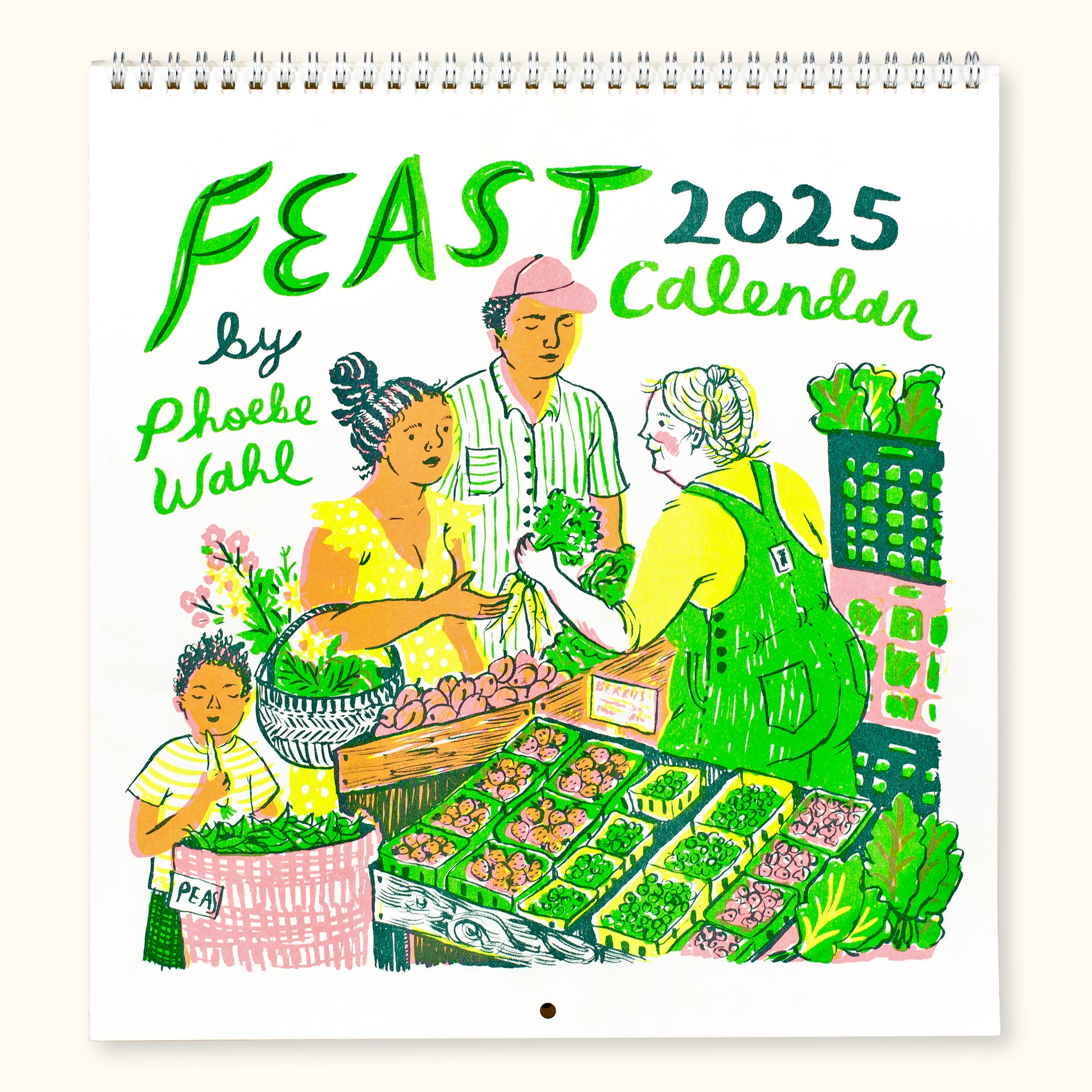 2025 Feast Wall Calendar