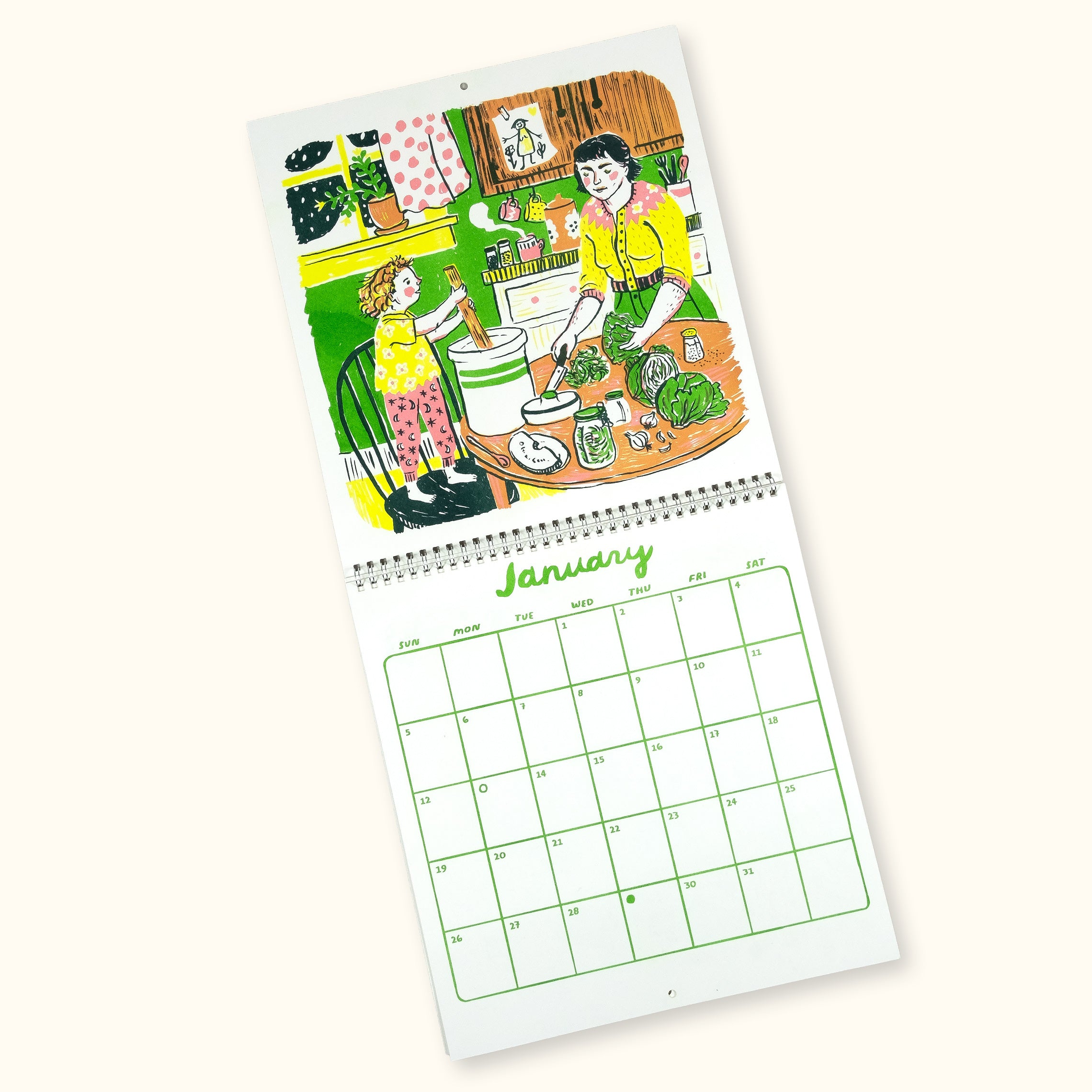 2025 Feast Wall Calendar