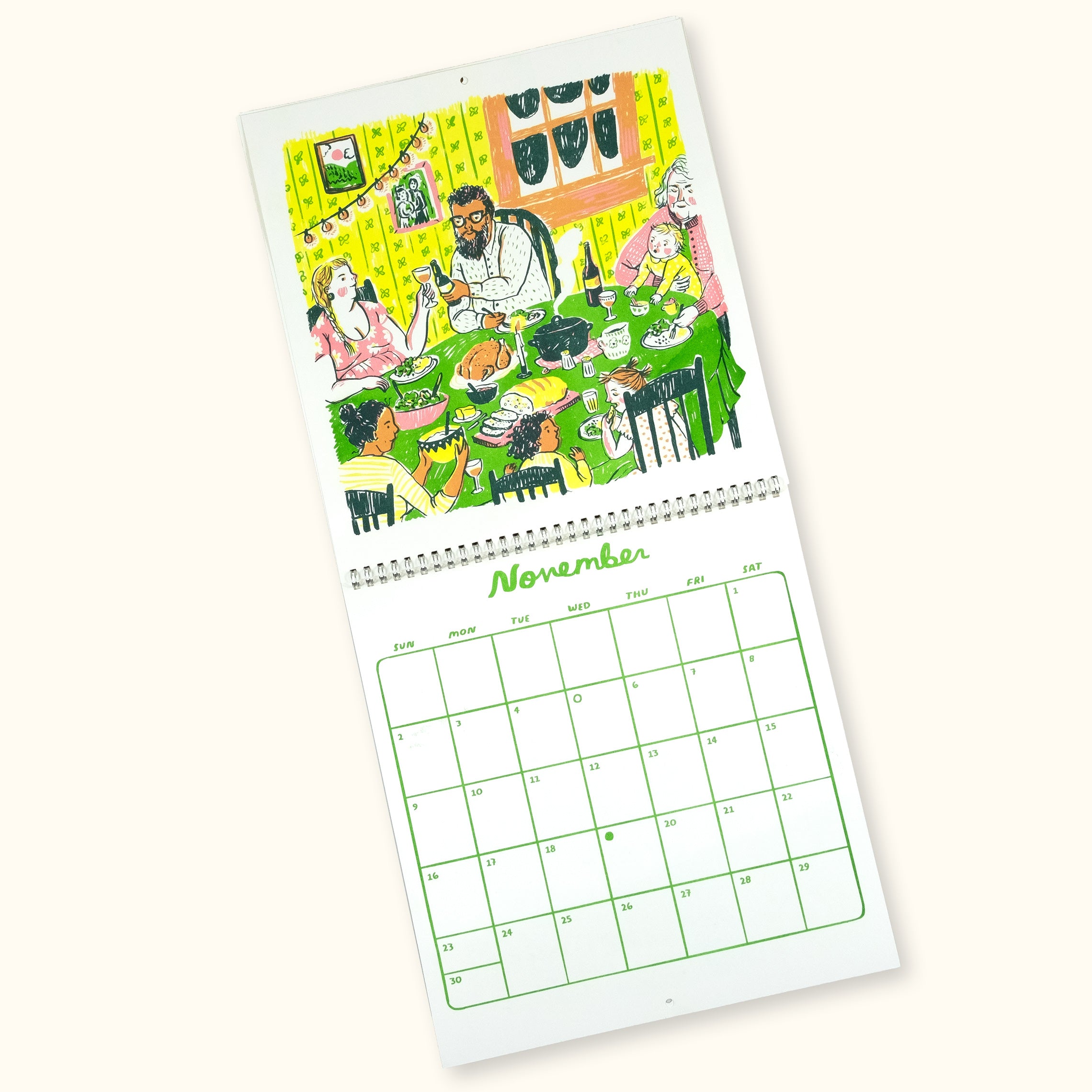 2025 Feast Wall Calendar