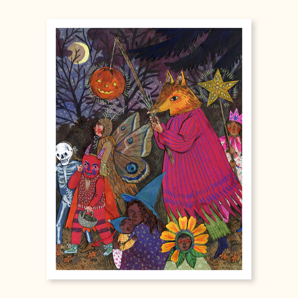 Halloween Parade Print