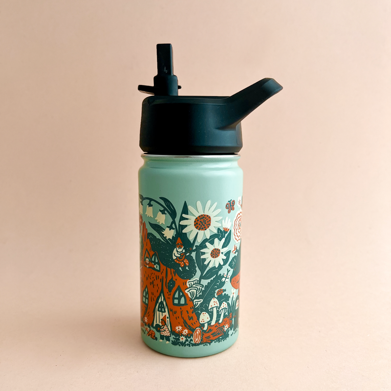 Mini Blossom Village 12oz Water Bottle – Phoebe Wahl & Co.