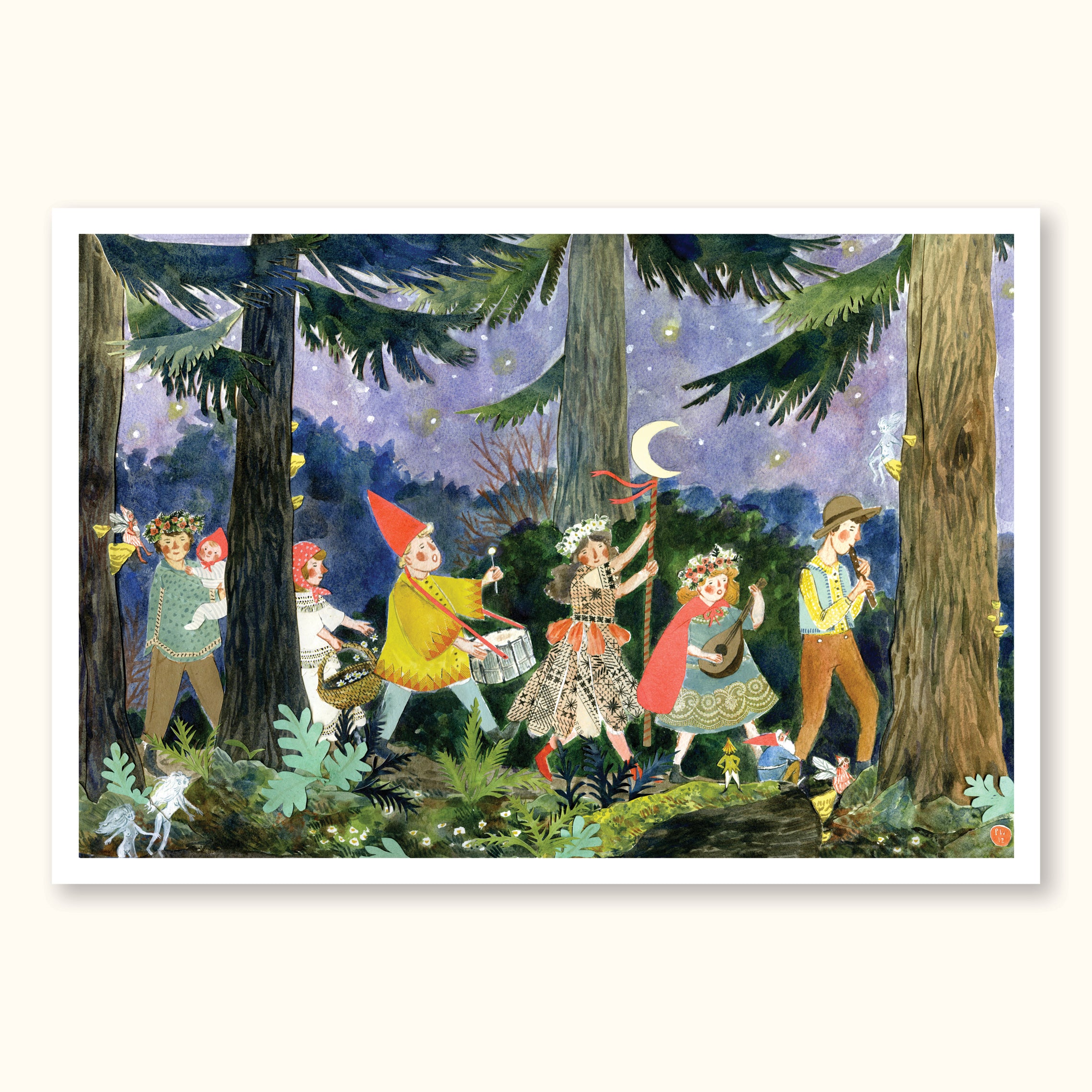 Midsummer Parade Print