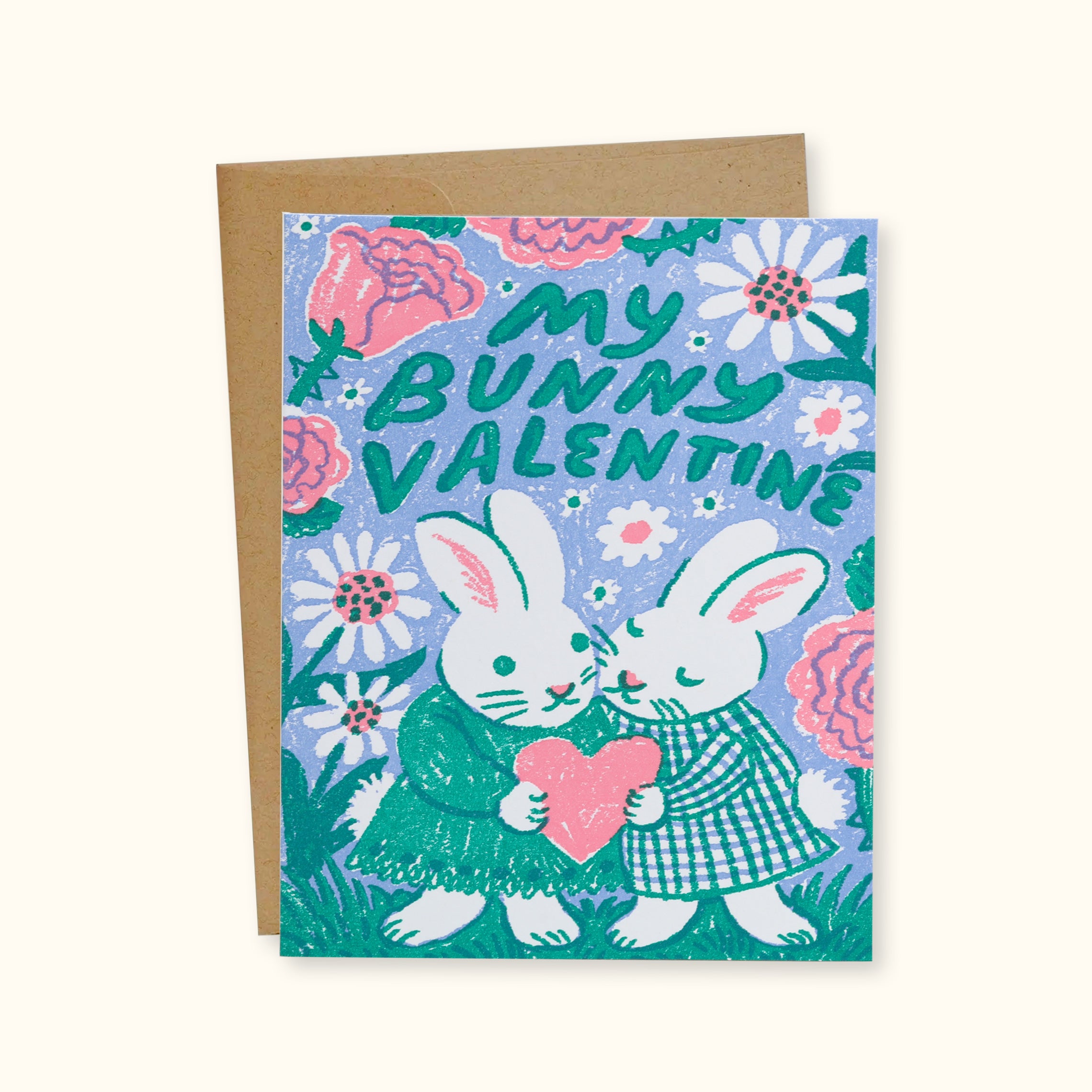 My Bunny Valentine Greeting Card