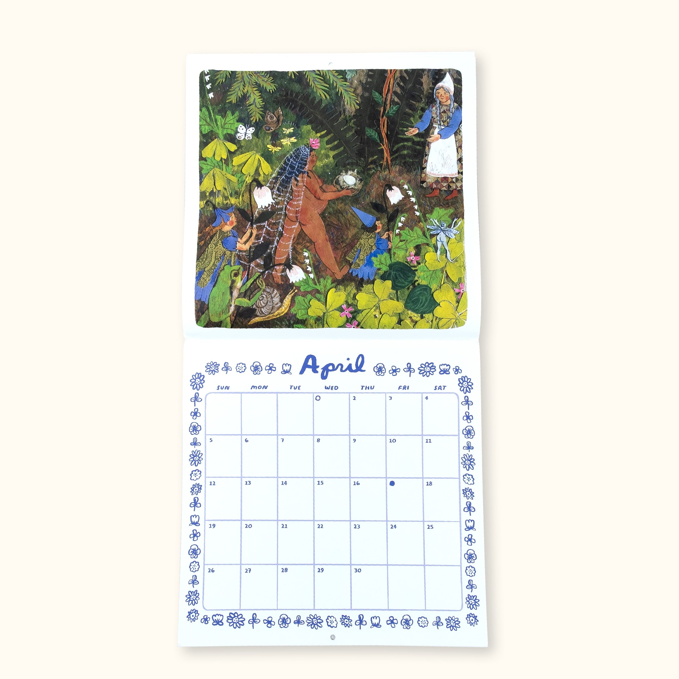 2026 Fairy Folk Wall Calendar