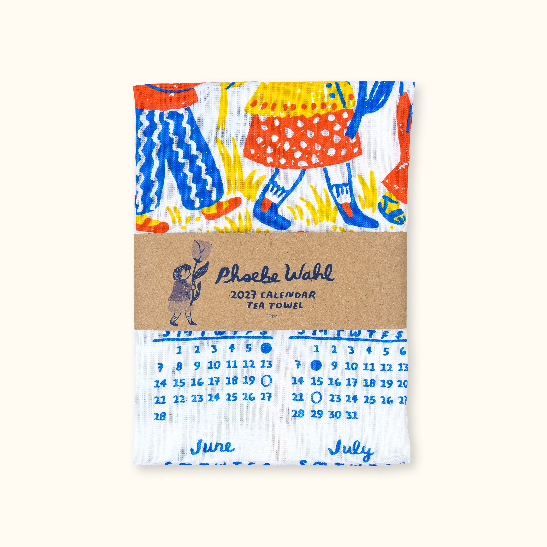 2027 Tea Towel Calendar