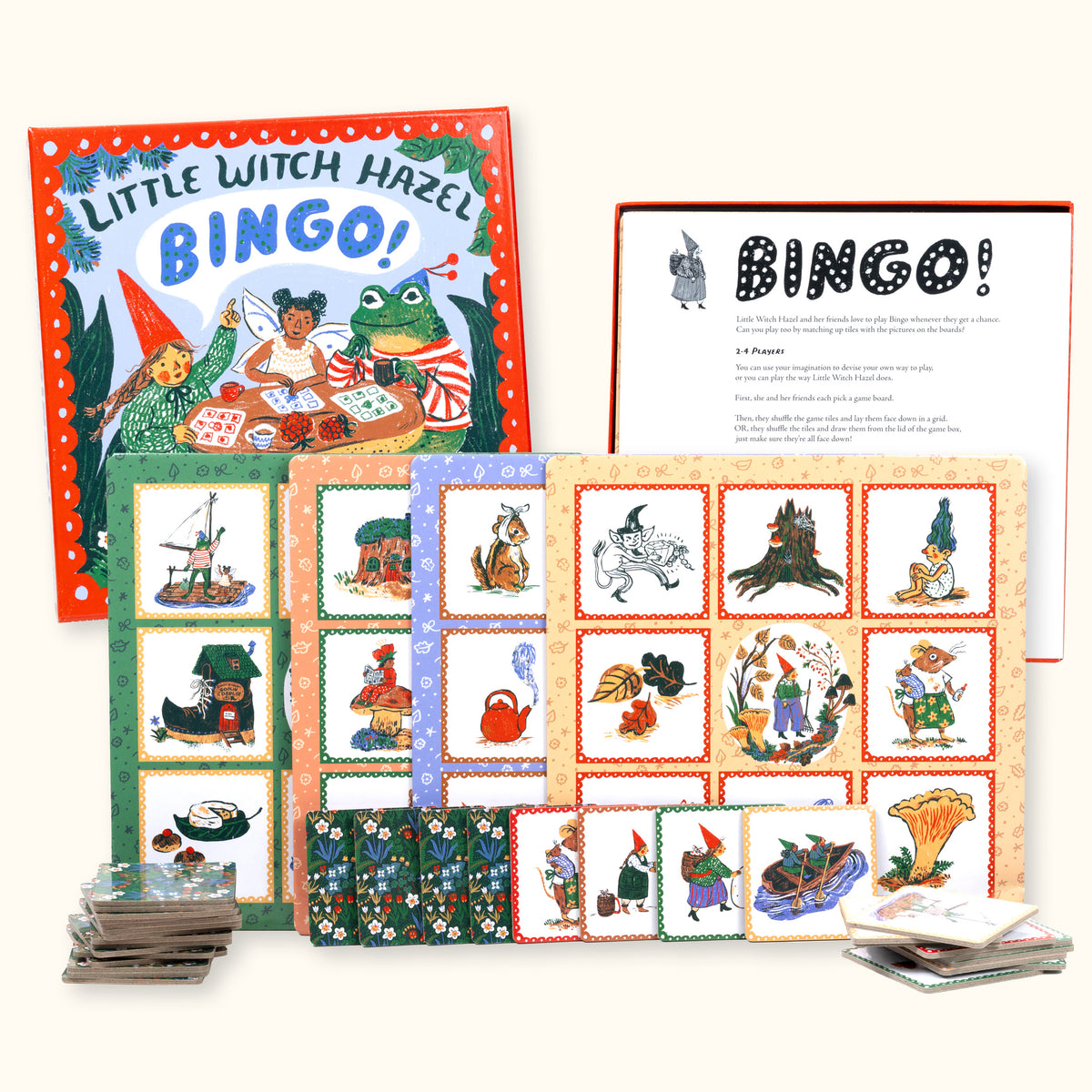 Little Witch Hazel Bingo Matching Card Game