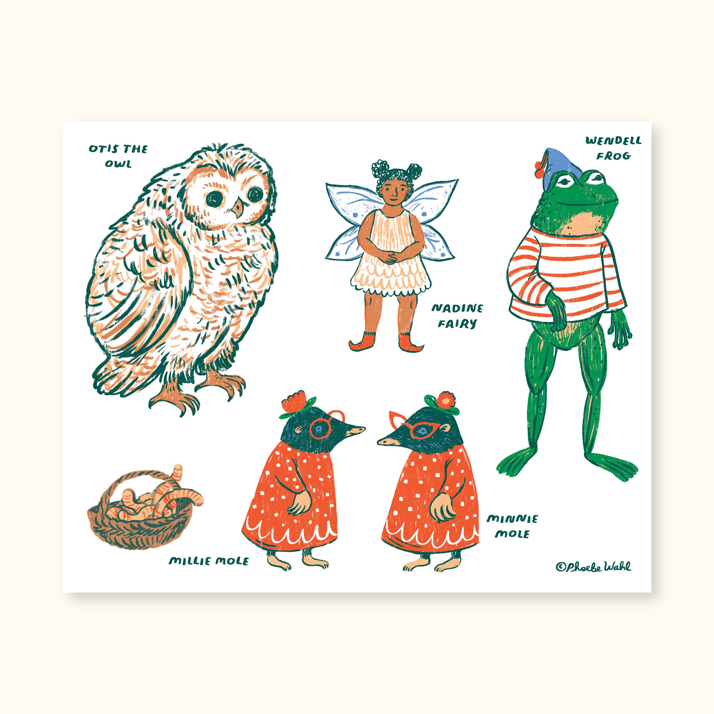 Little Witch Hazel Paperdolls Set