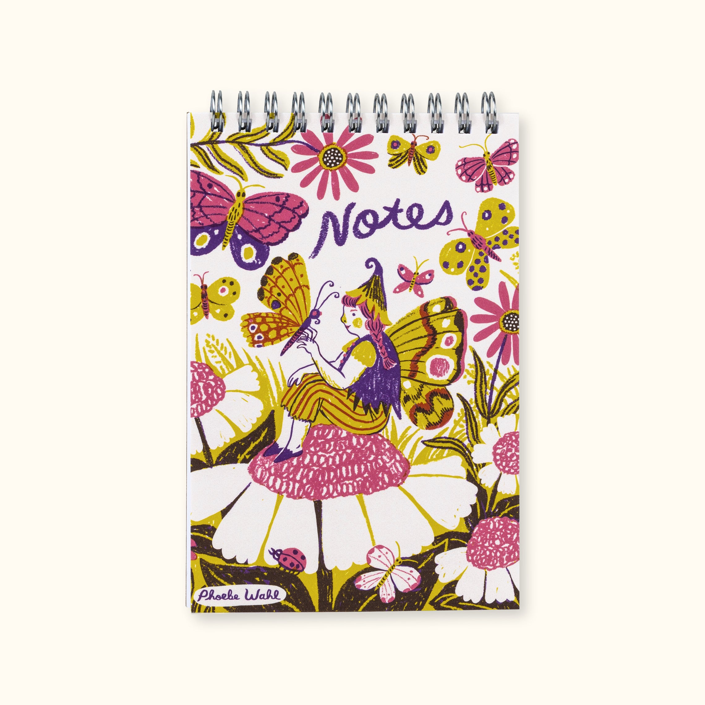 Fairy Garden Spiral Notebook