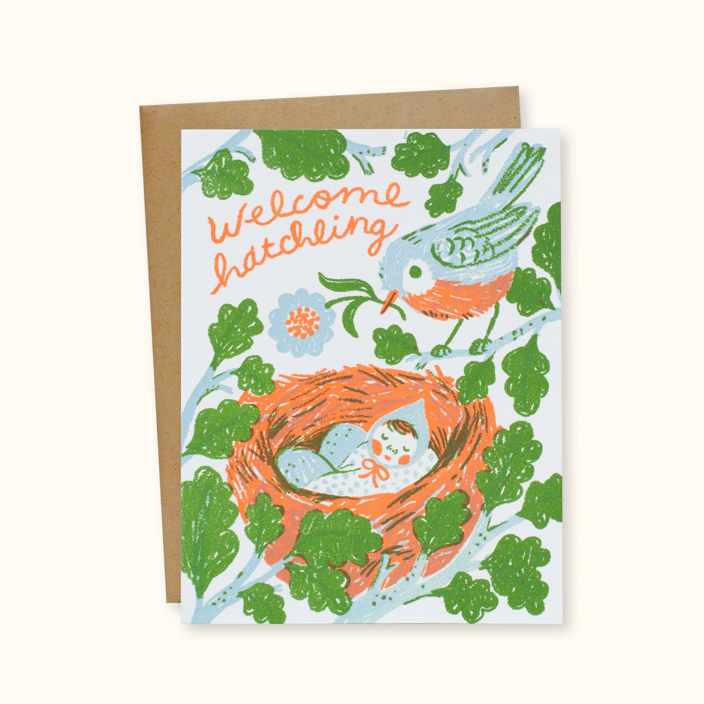 Welcome Hatchling Greeting Card