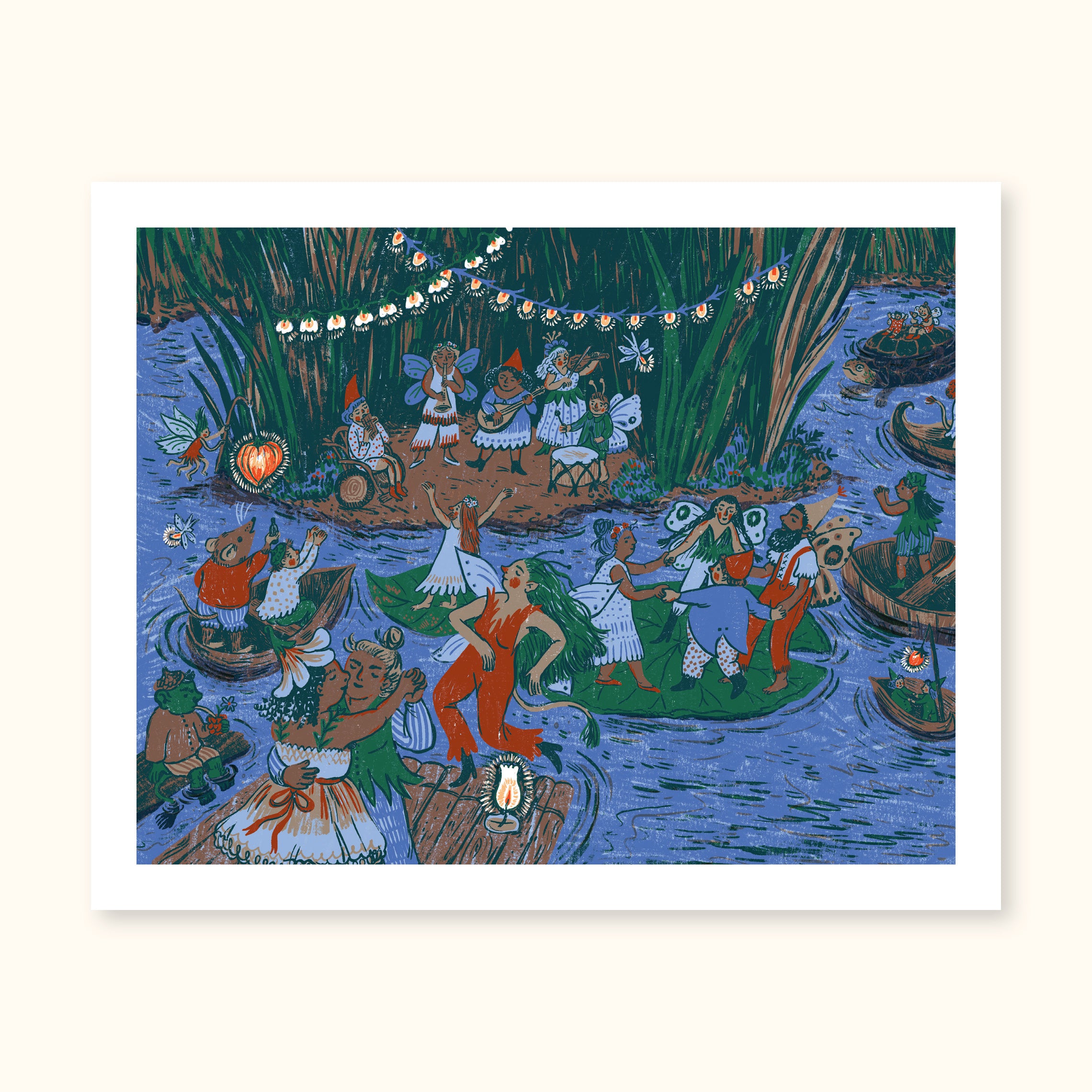 Summertime Revelry Print