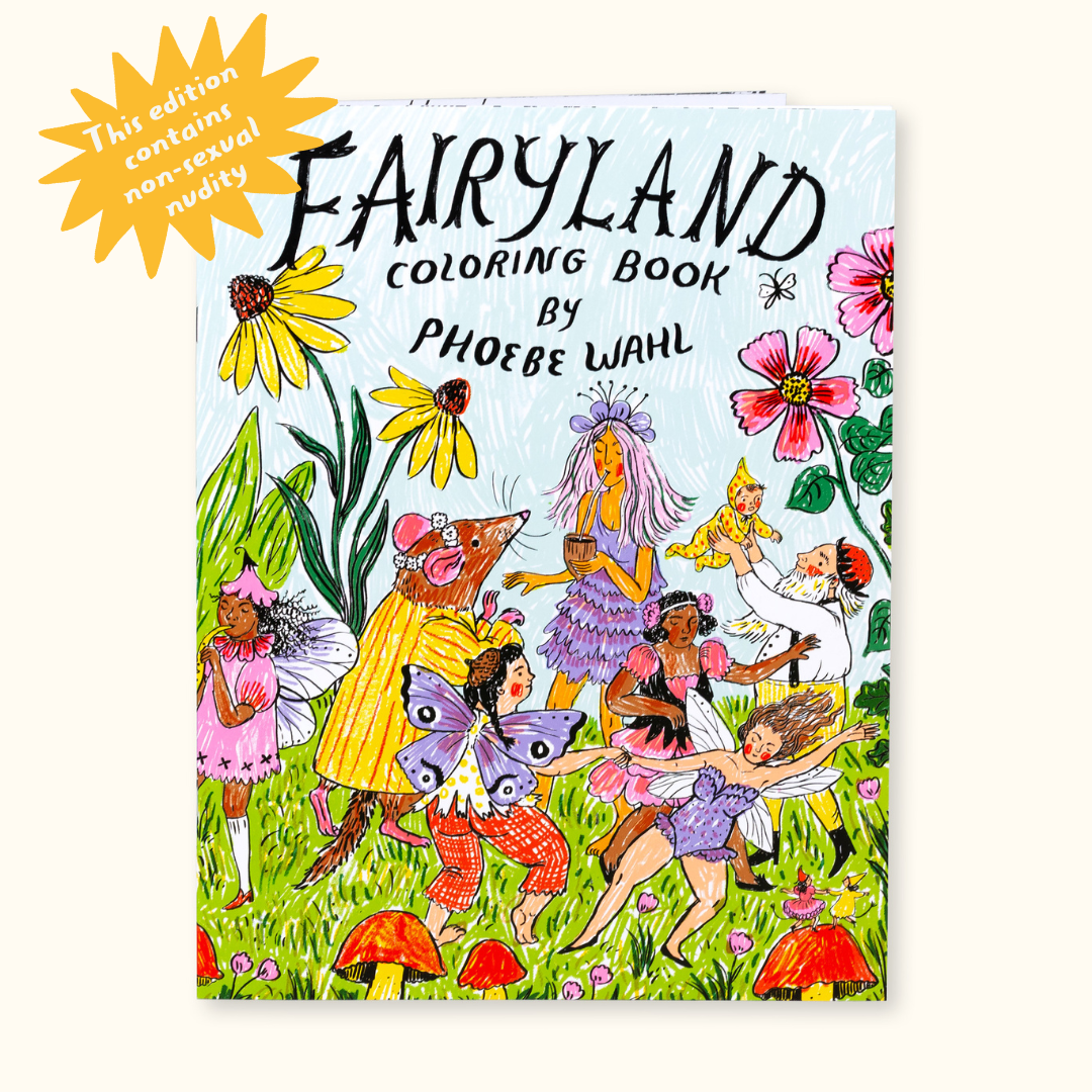 Fairyland Coloring Book - Contains Non Sexual Nudity