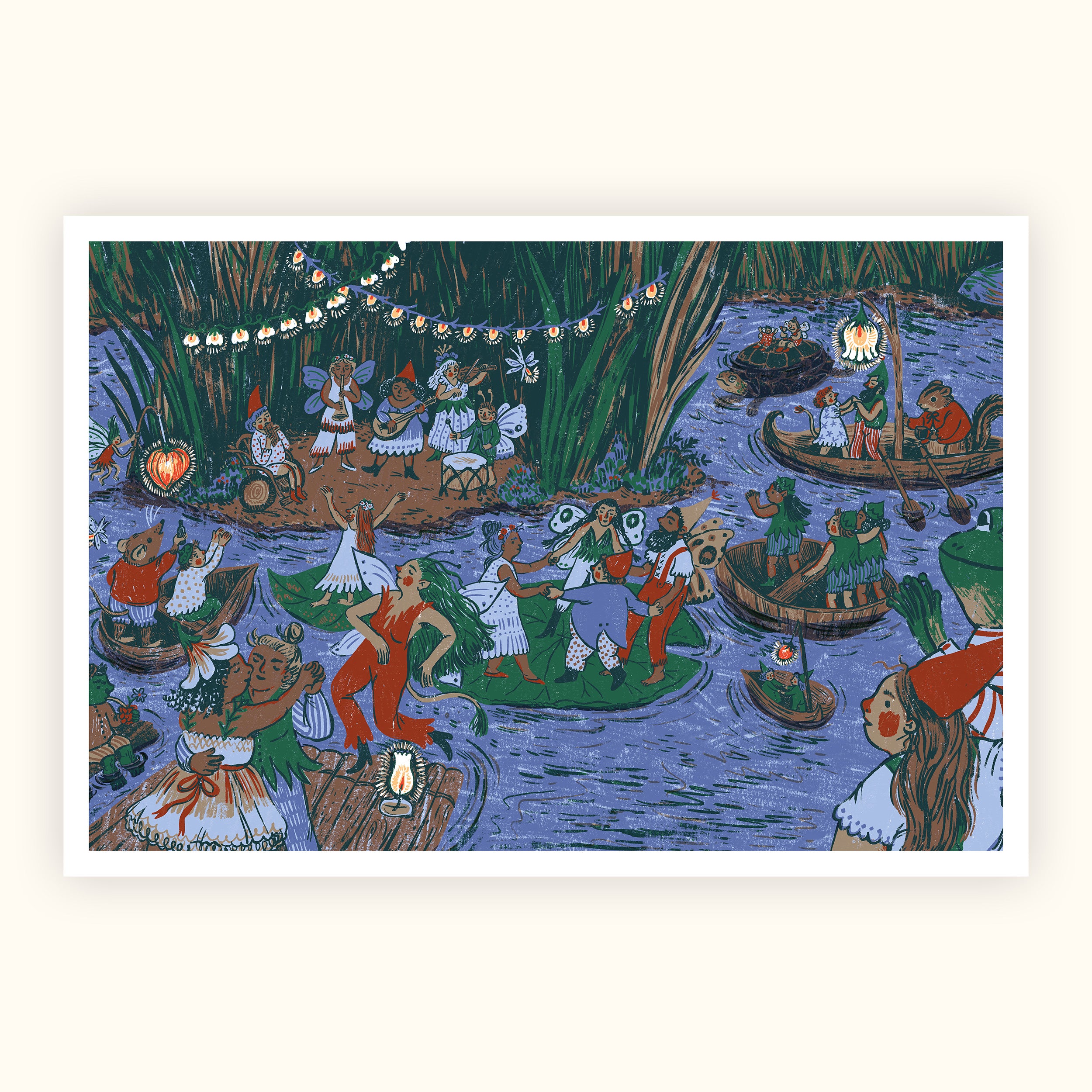 Summertime Revelry Print