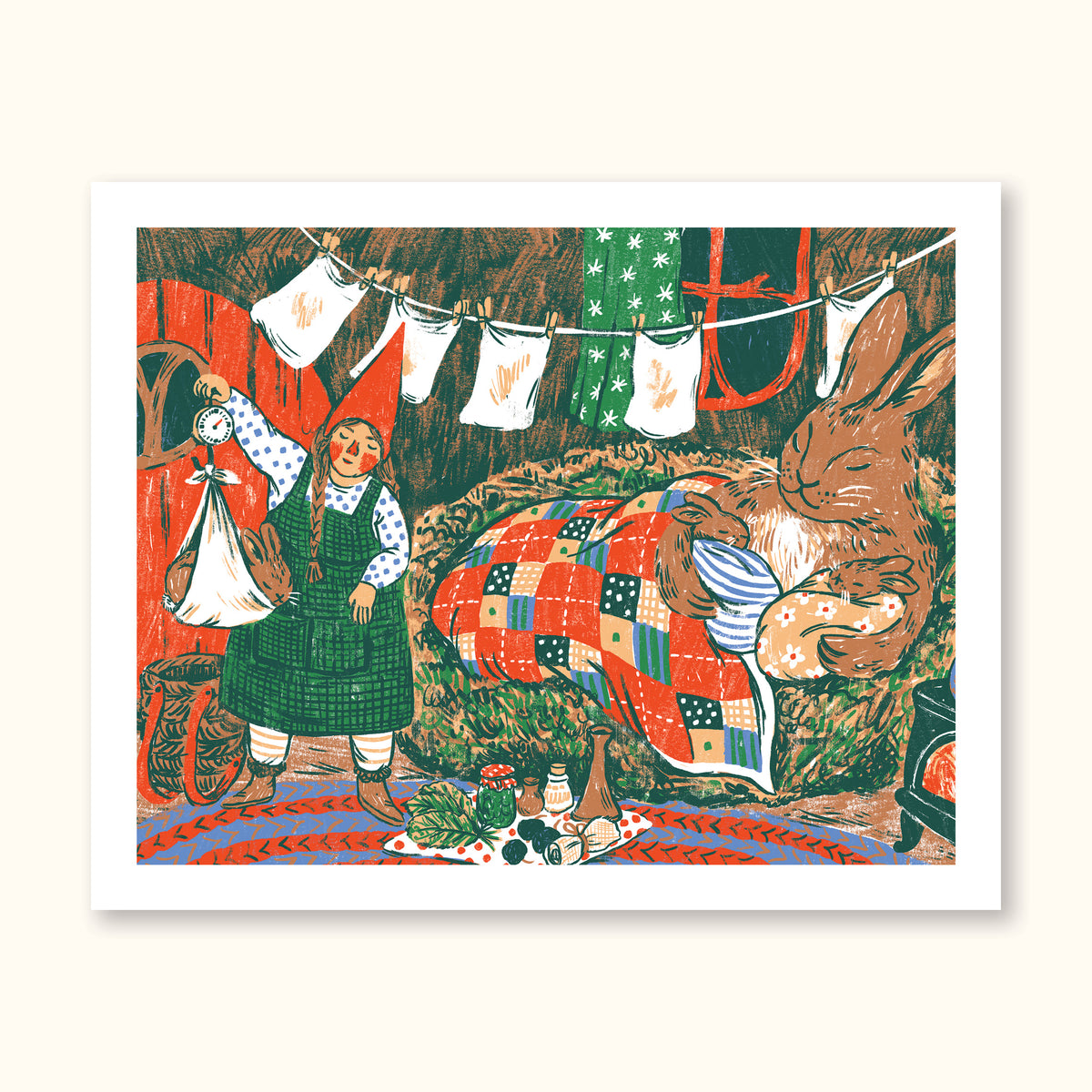 The Rabbit’s House Print