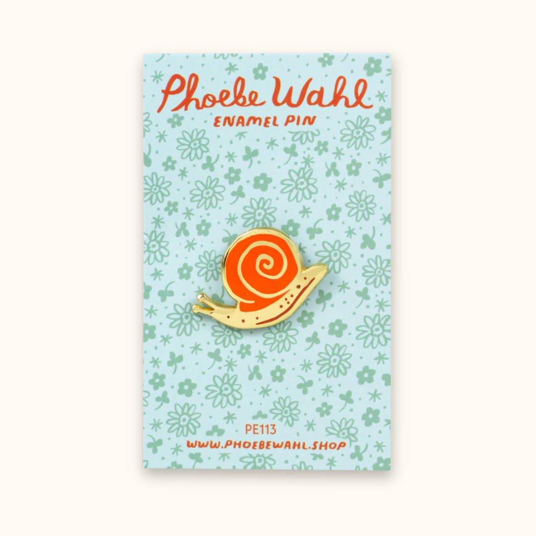 Snail Enamel Pin