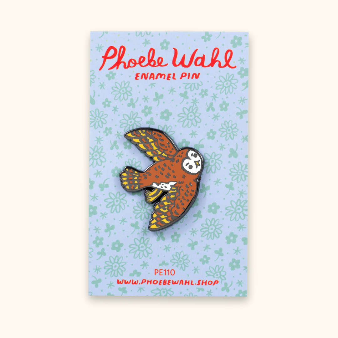 Otis the Owl Enamel Pin