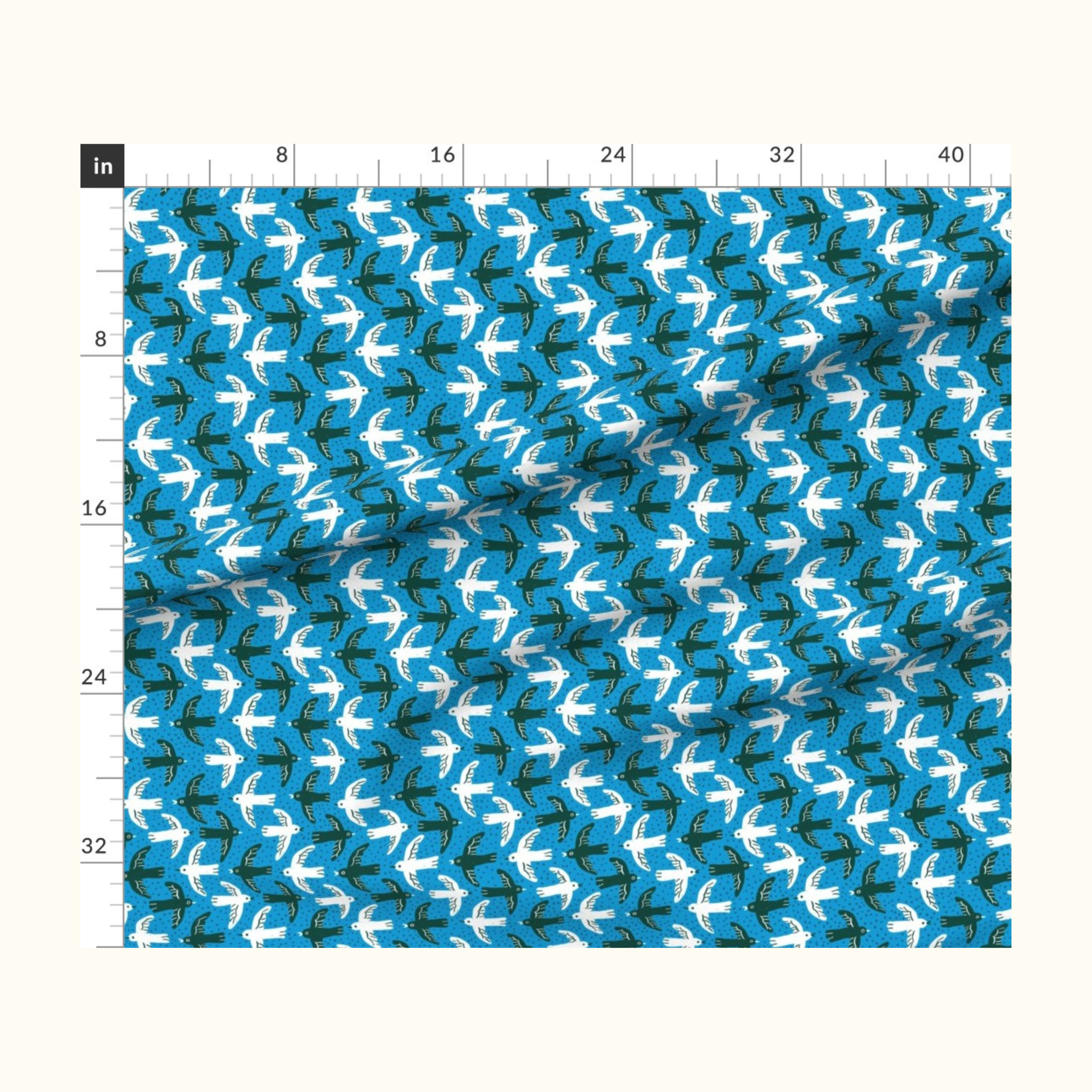 Birdie Sea Fabric