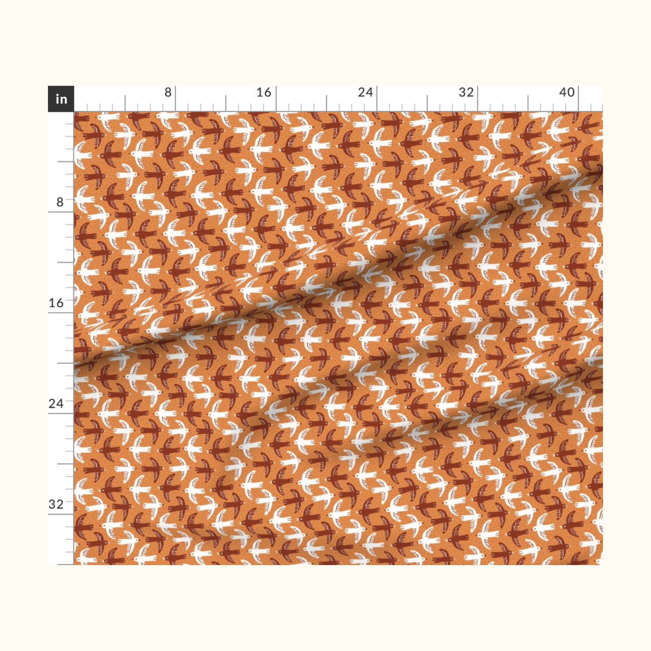 Birdie Earth Fabric