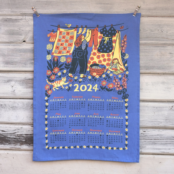 2024 Tea Towel Calendar