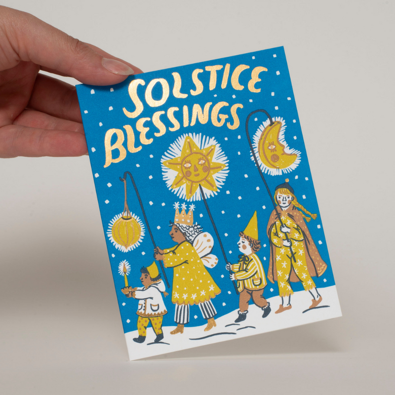 Solstice Parade Greeting Card