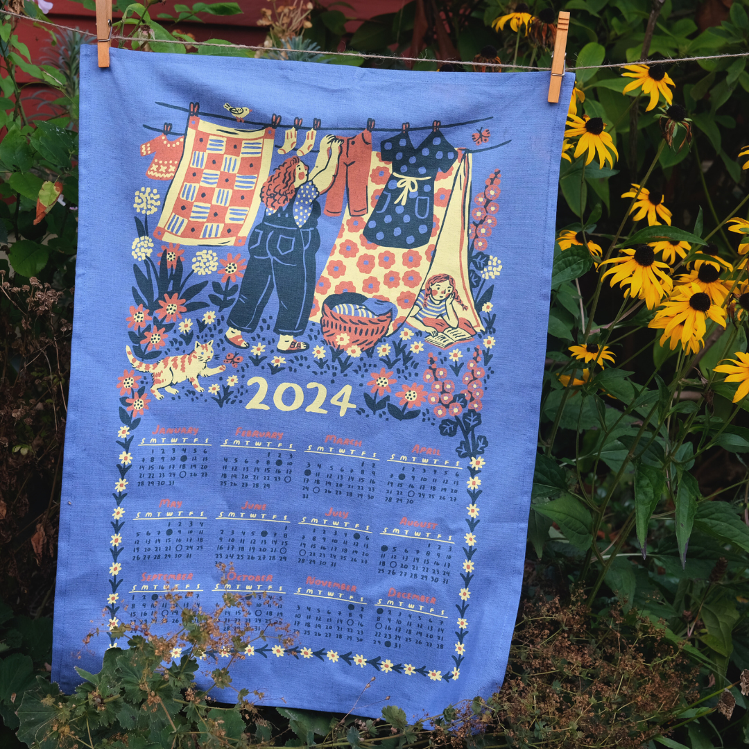 2024 Tea Towel Calendar