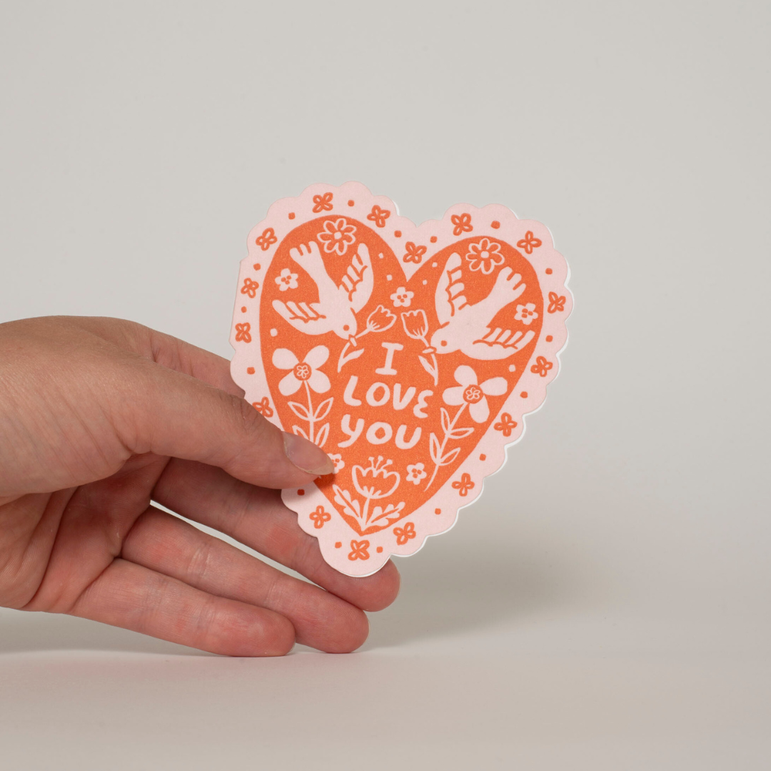 Love Birds Greeting Card